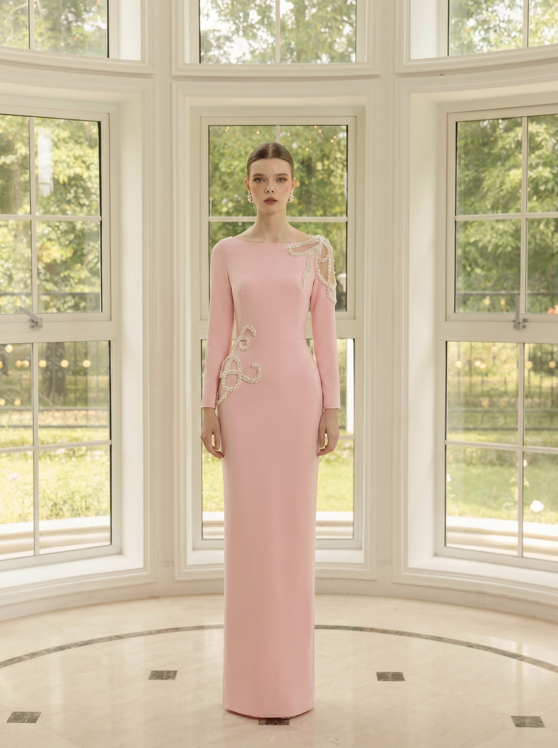 Sabine Crepe Dress