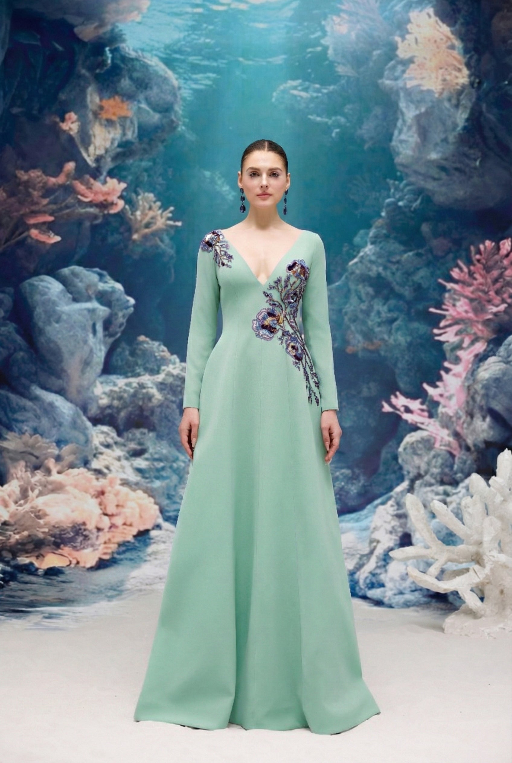 Alouette Crepe Dress
