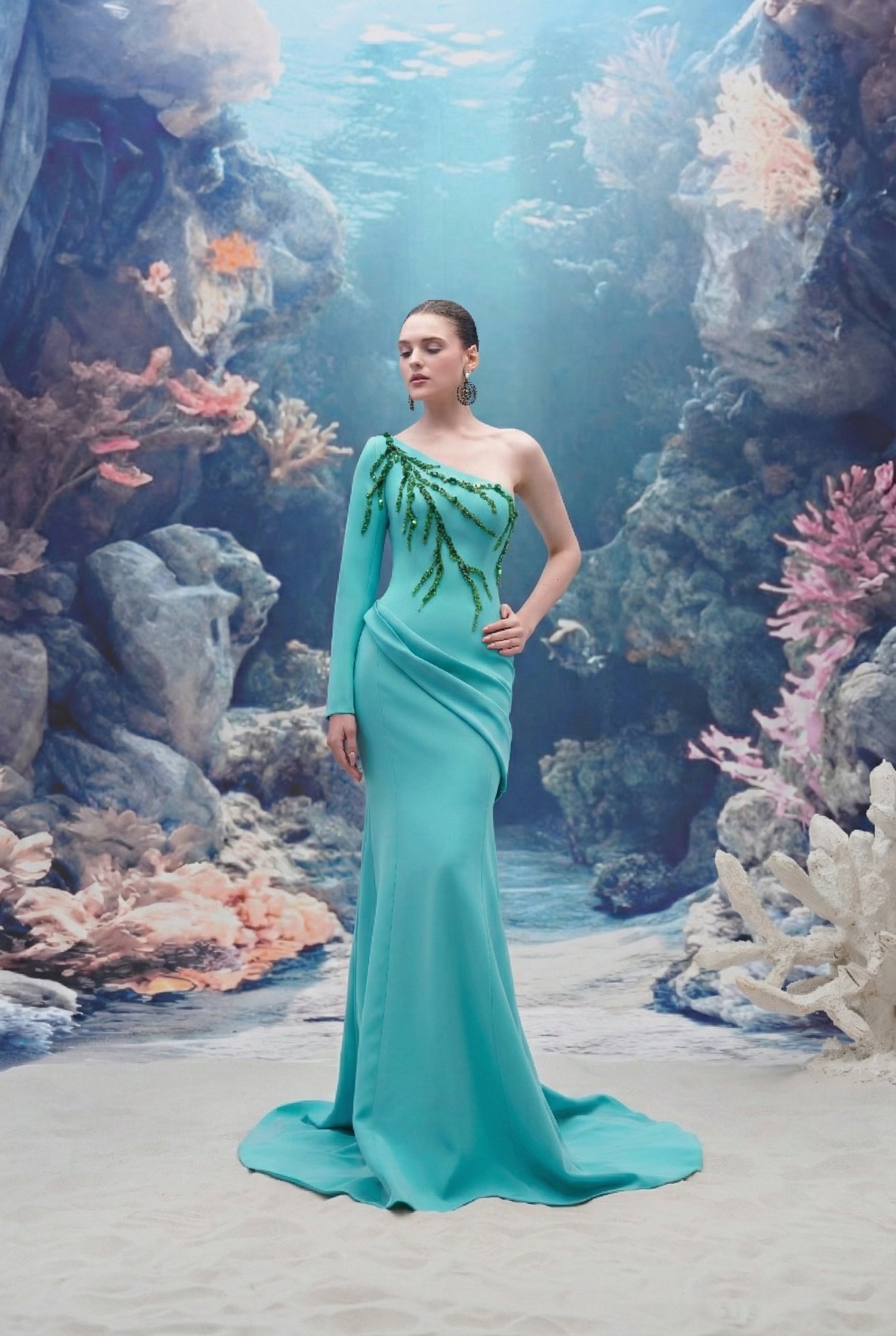 Darya Crepe Dress