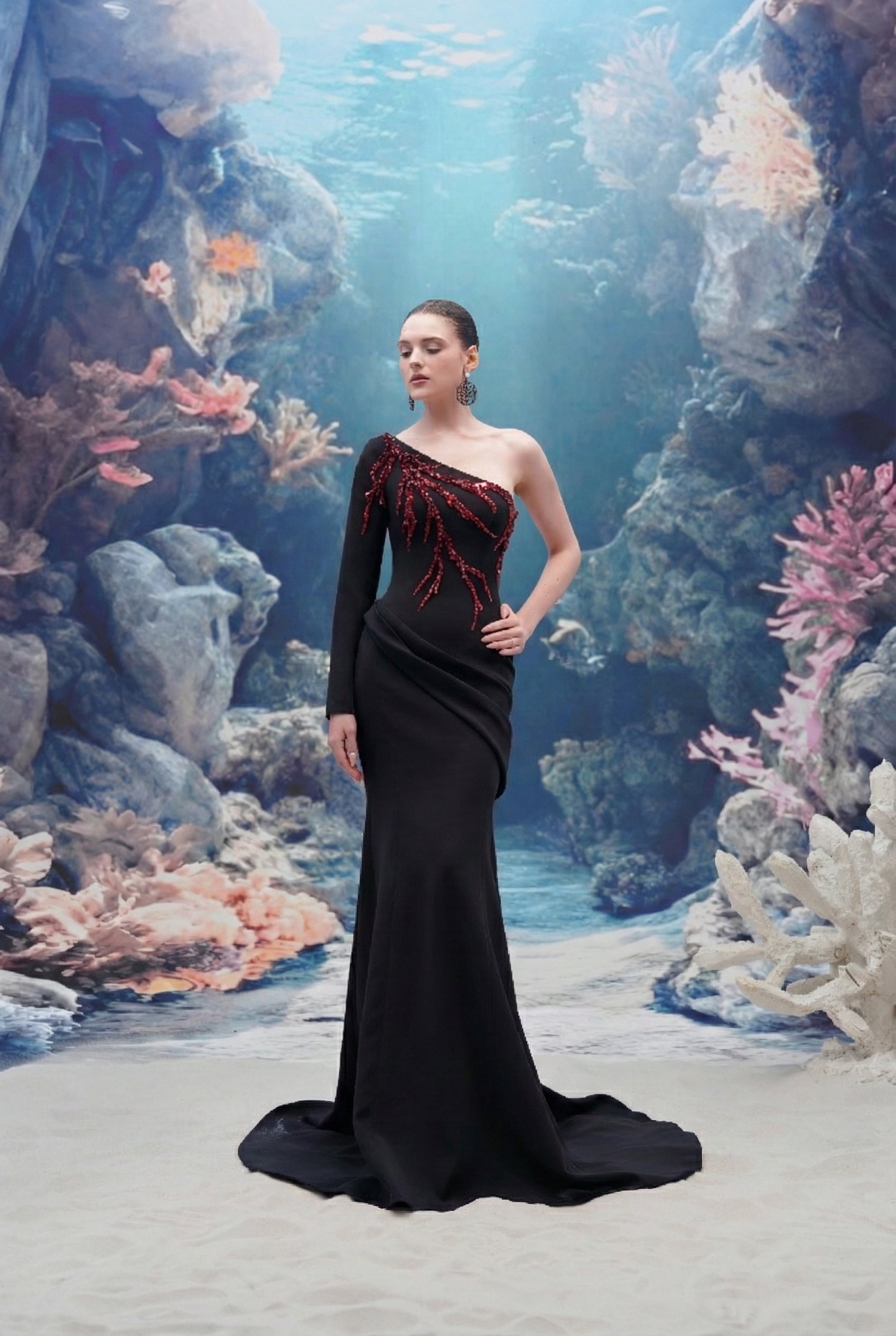 Darya Crepe Dress