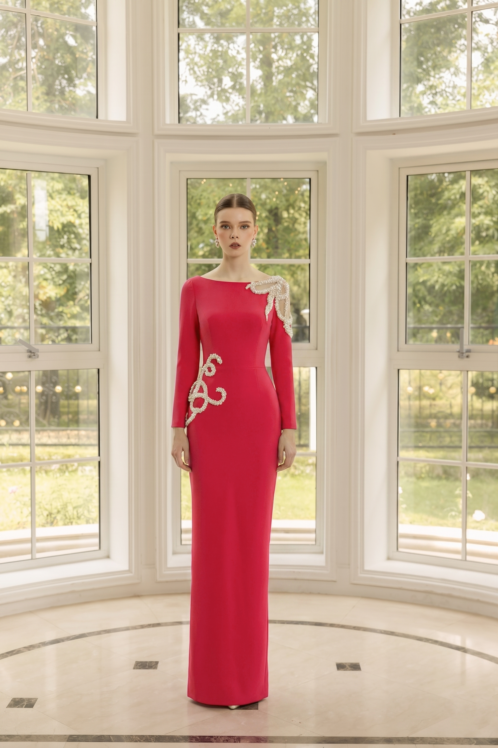 Sabine Crepe Dress