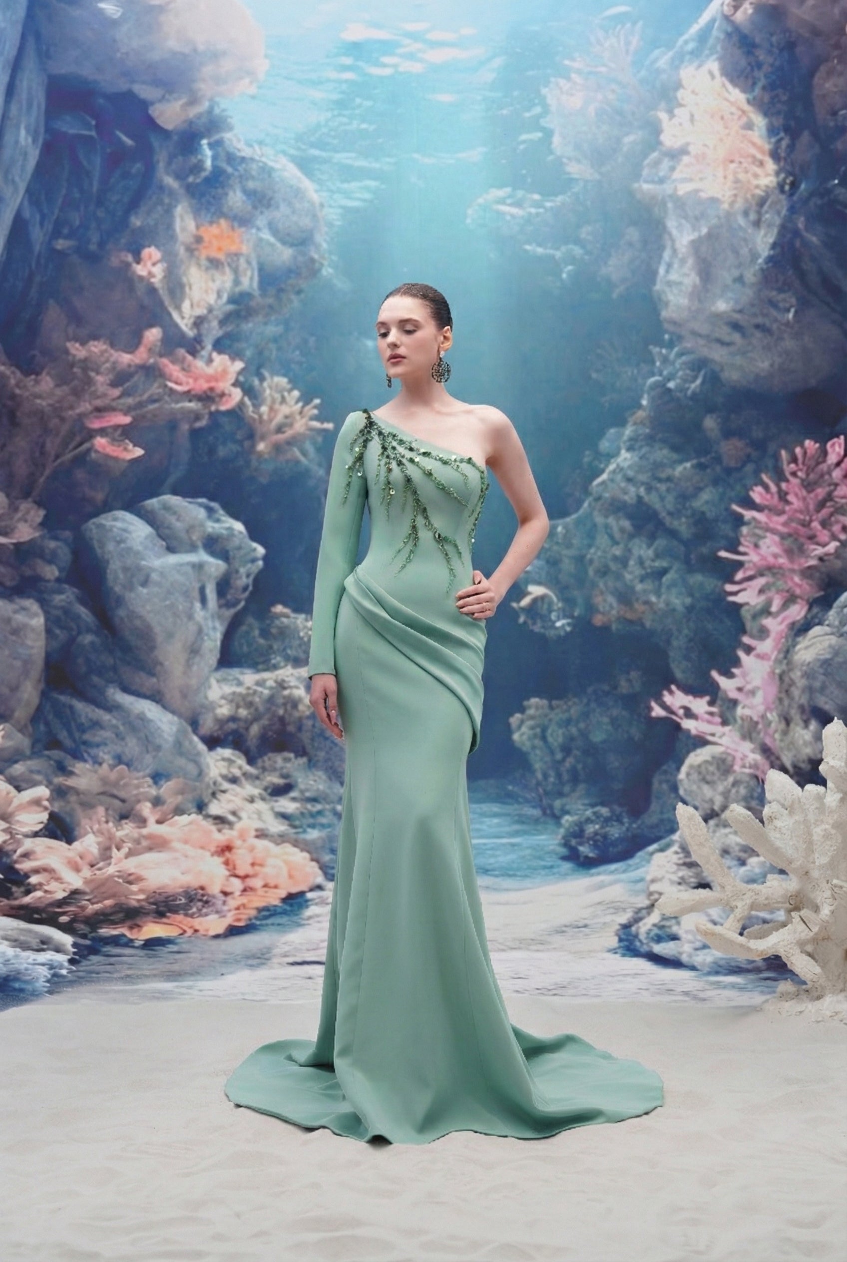 Darya Crepe Dress