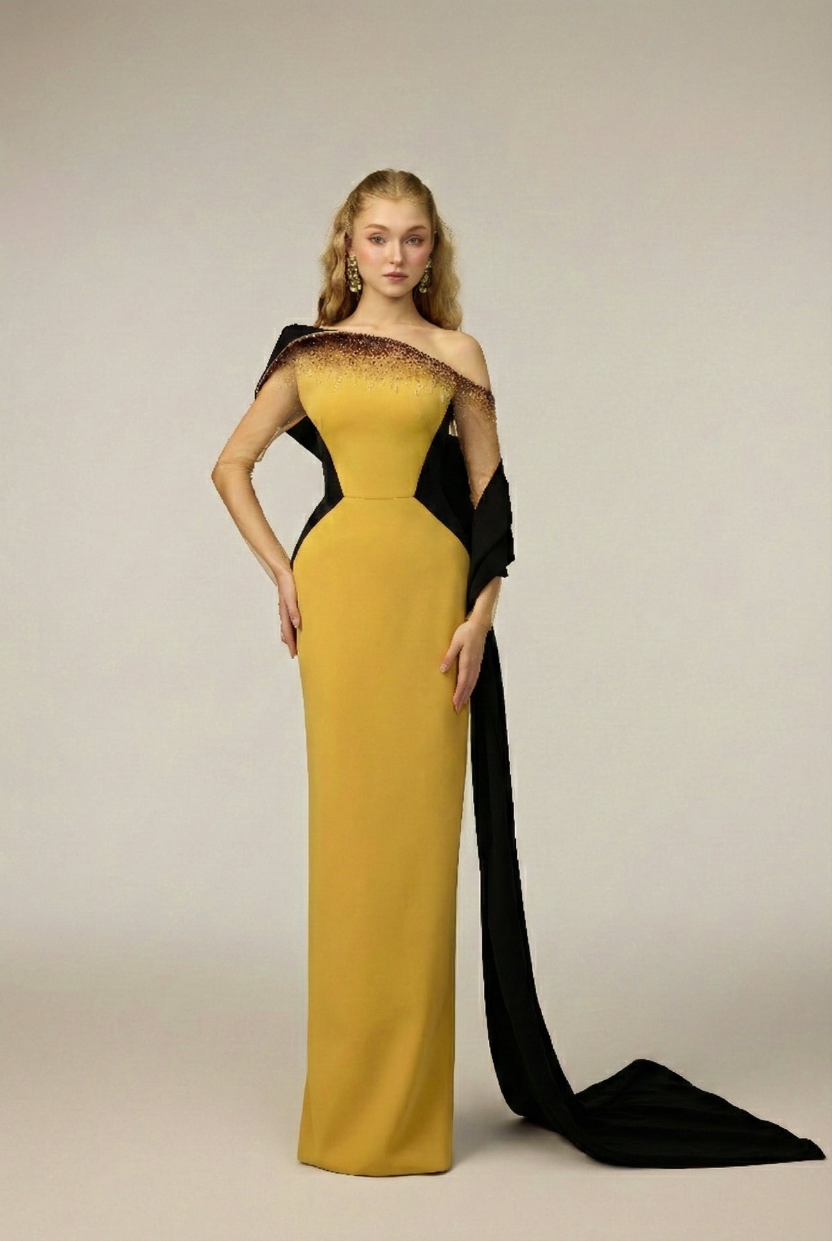 Yelena Crepe dress