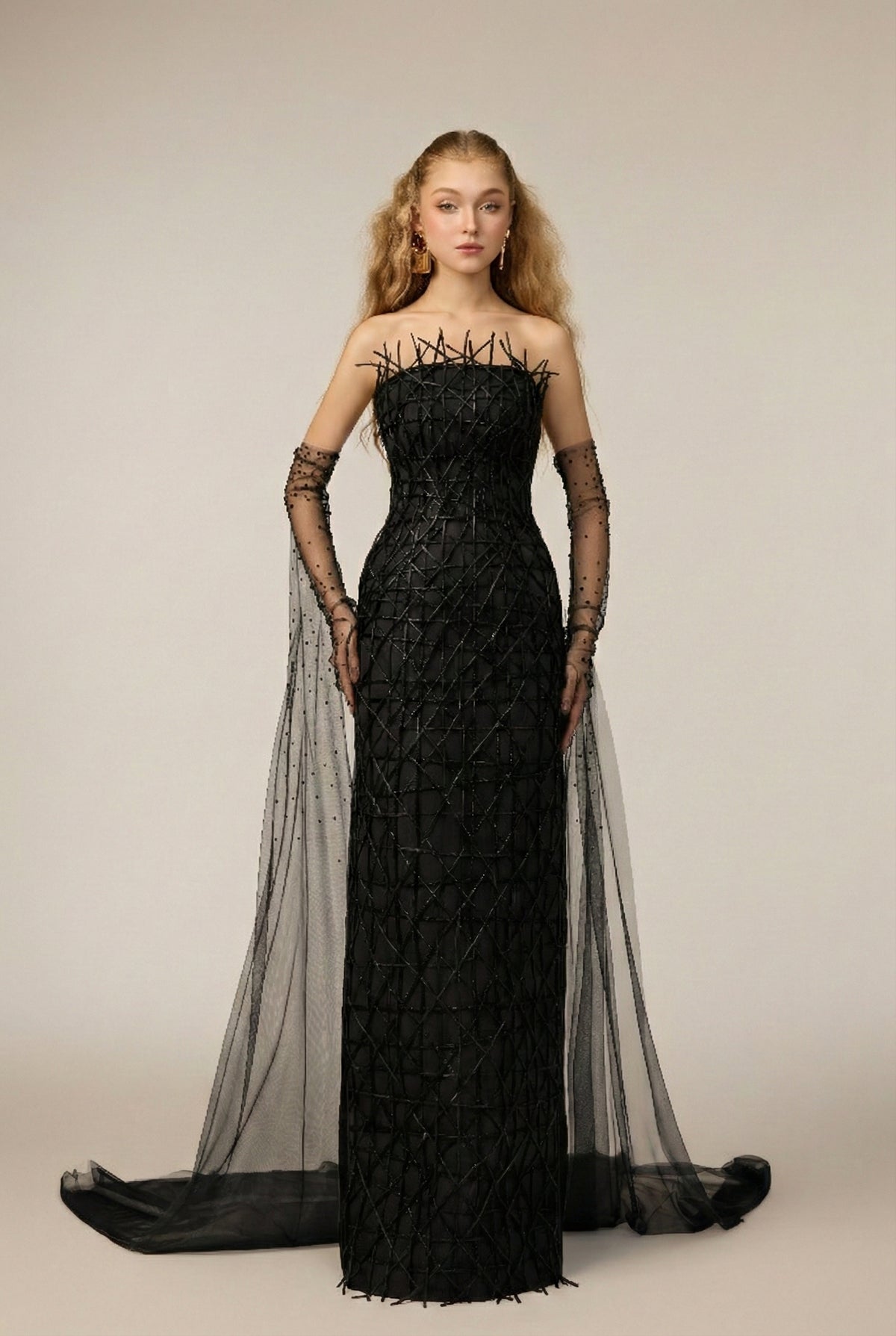 Corinne Tulle dress