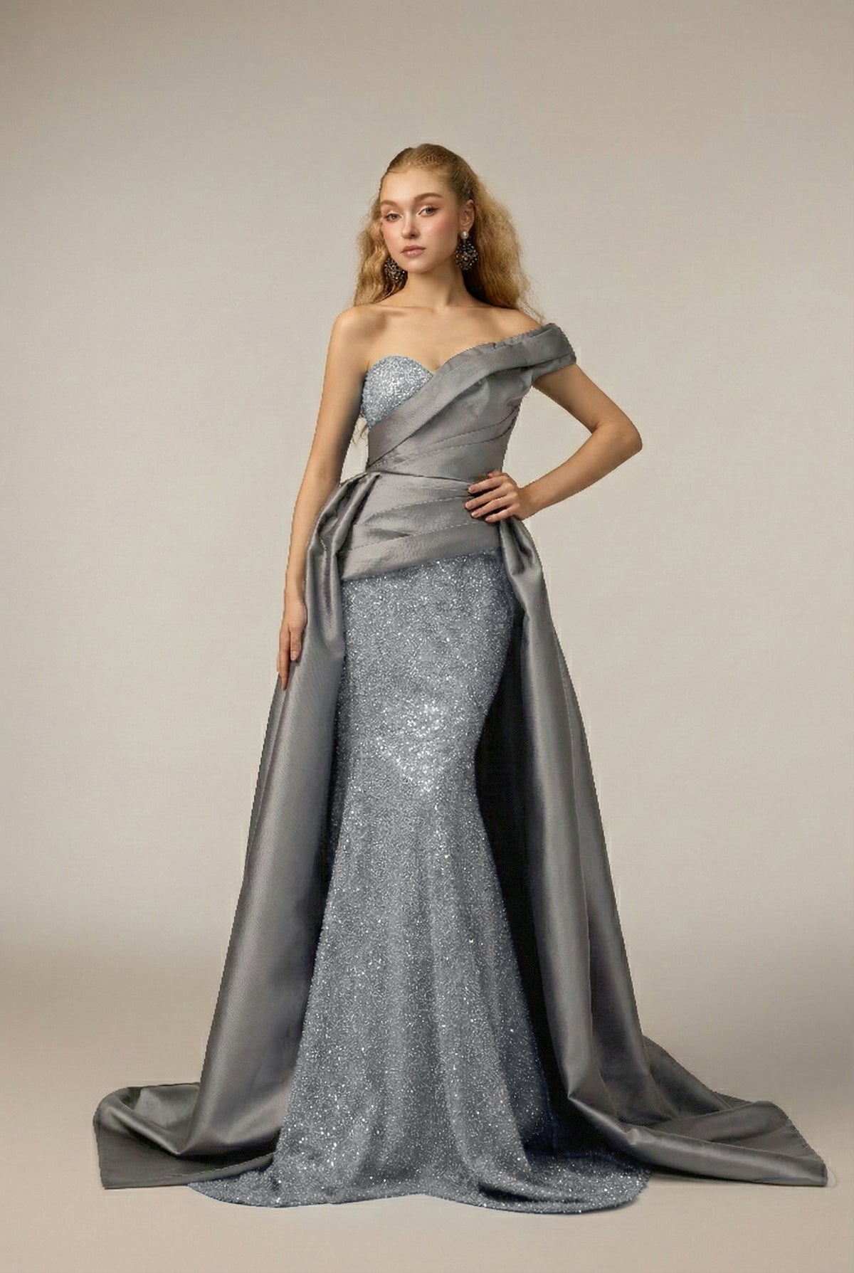 Azalea Sequin & Taffeta dress