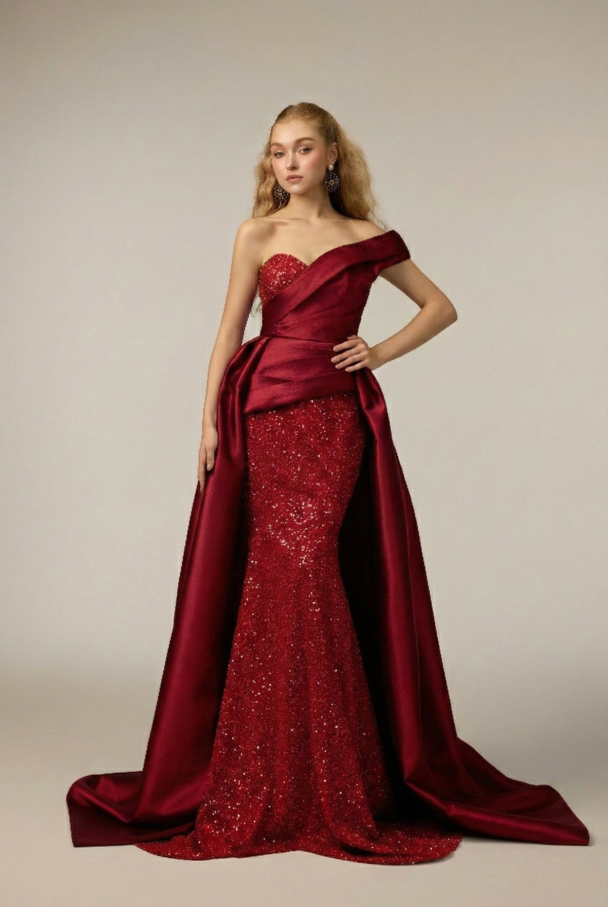 Azalea Sequin & Taffeta dress
