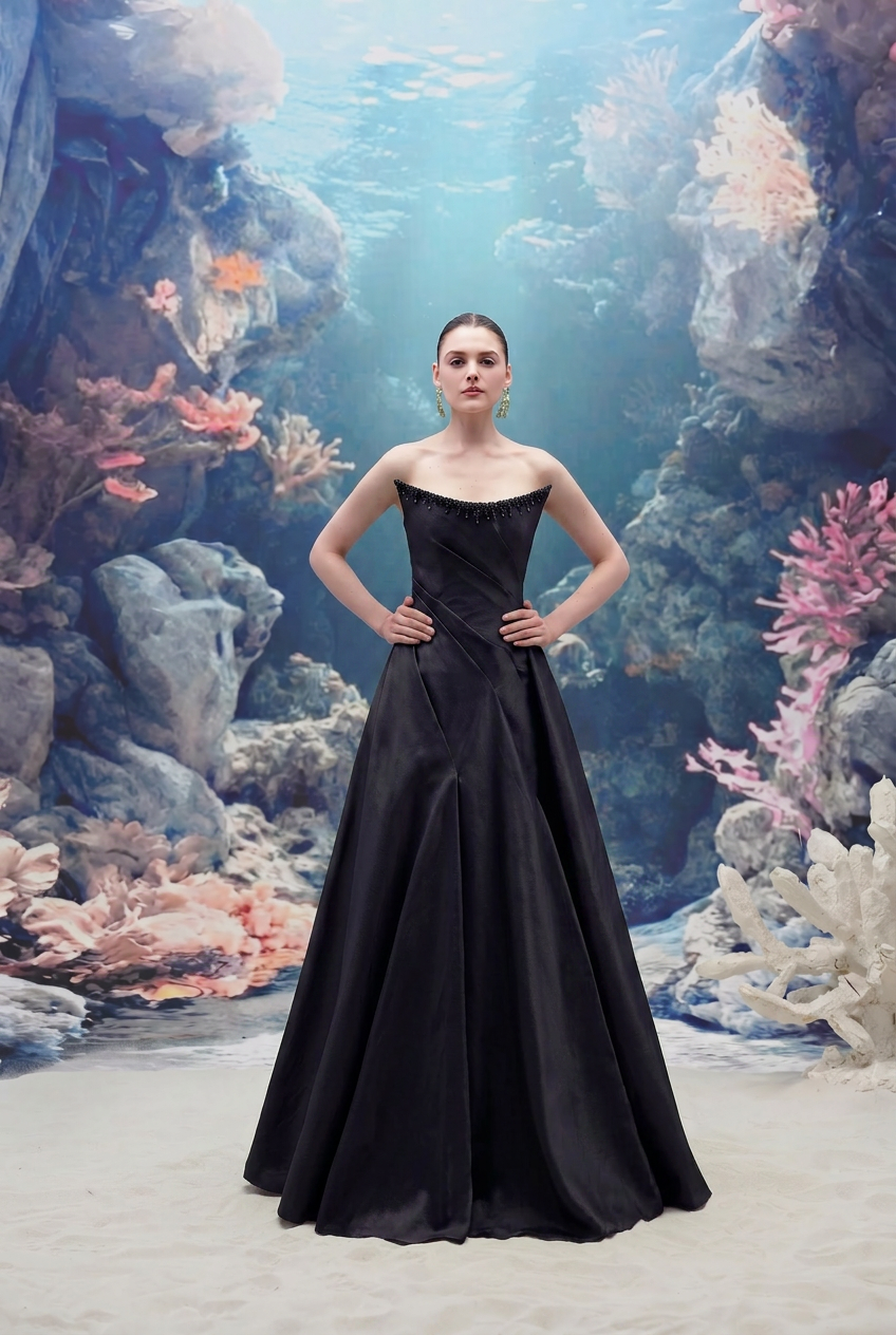 Thalassa Taffeta Dress