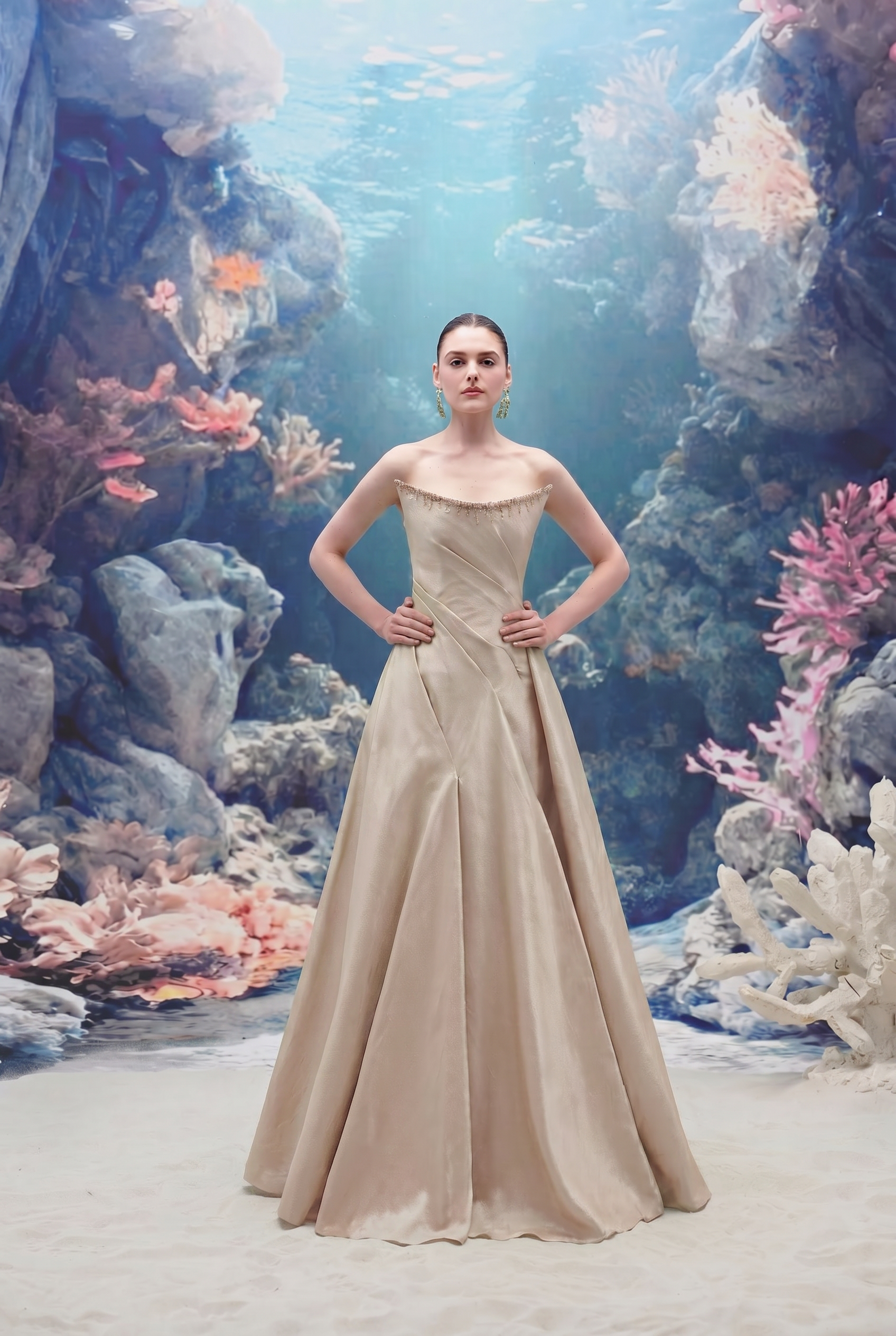Thalassa Taffeta Dress