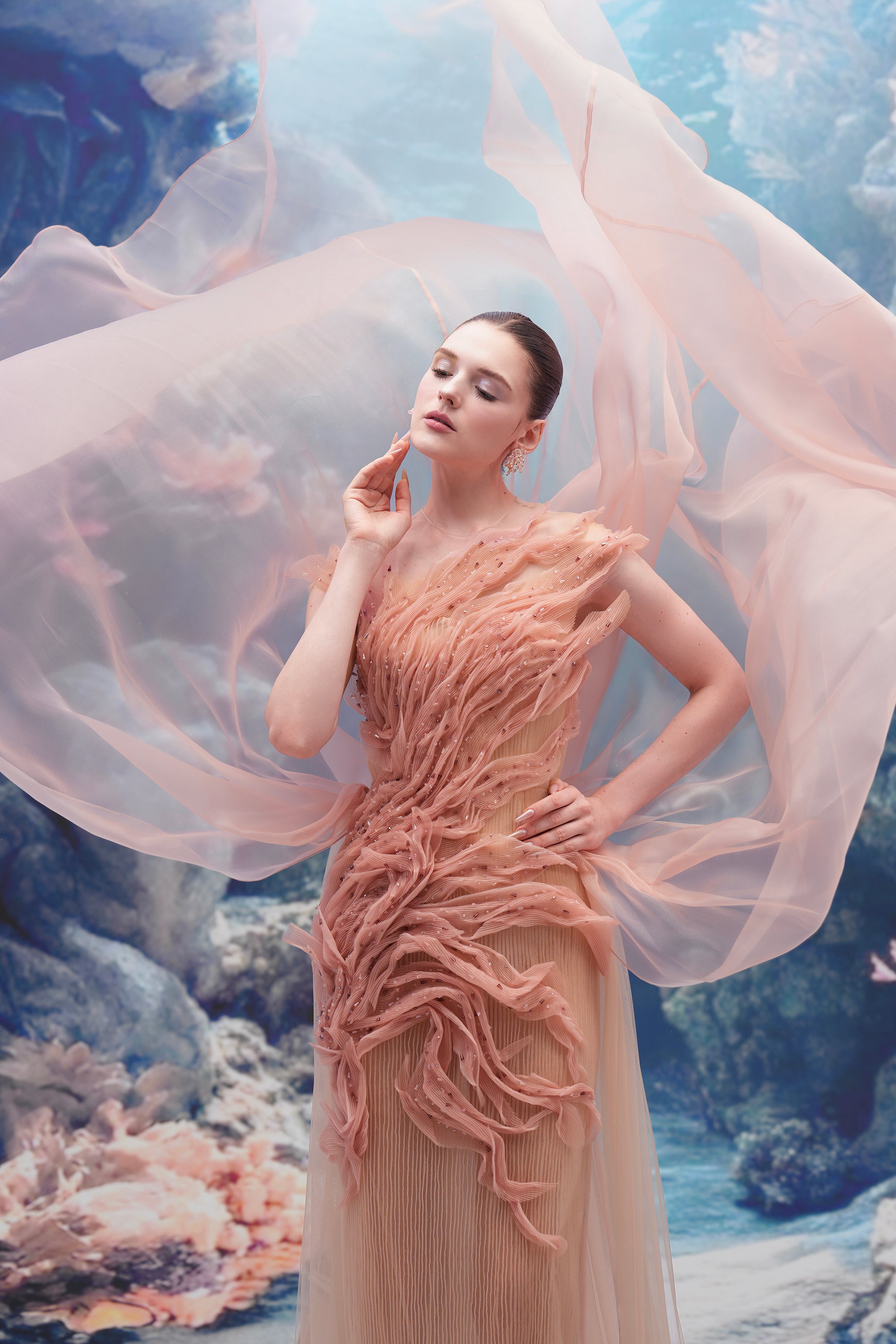 Sedna Tulle & Organza Dress