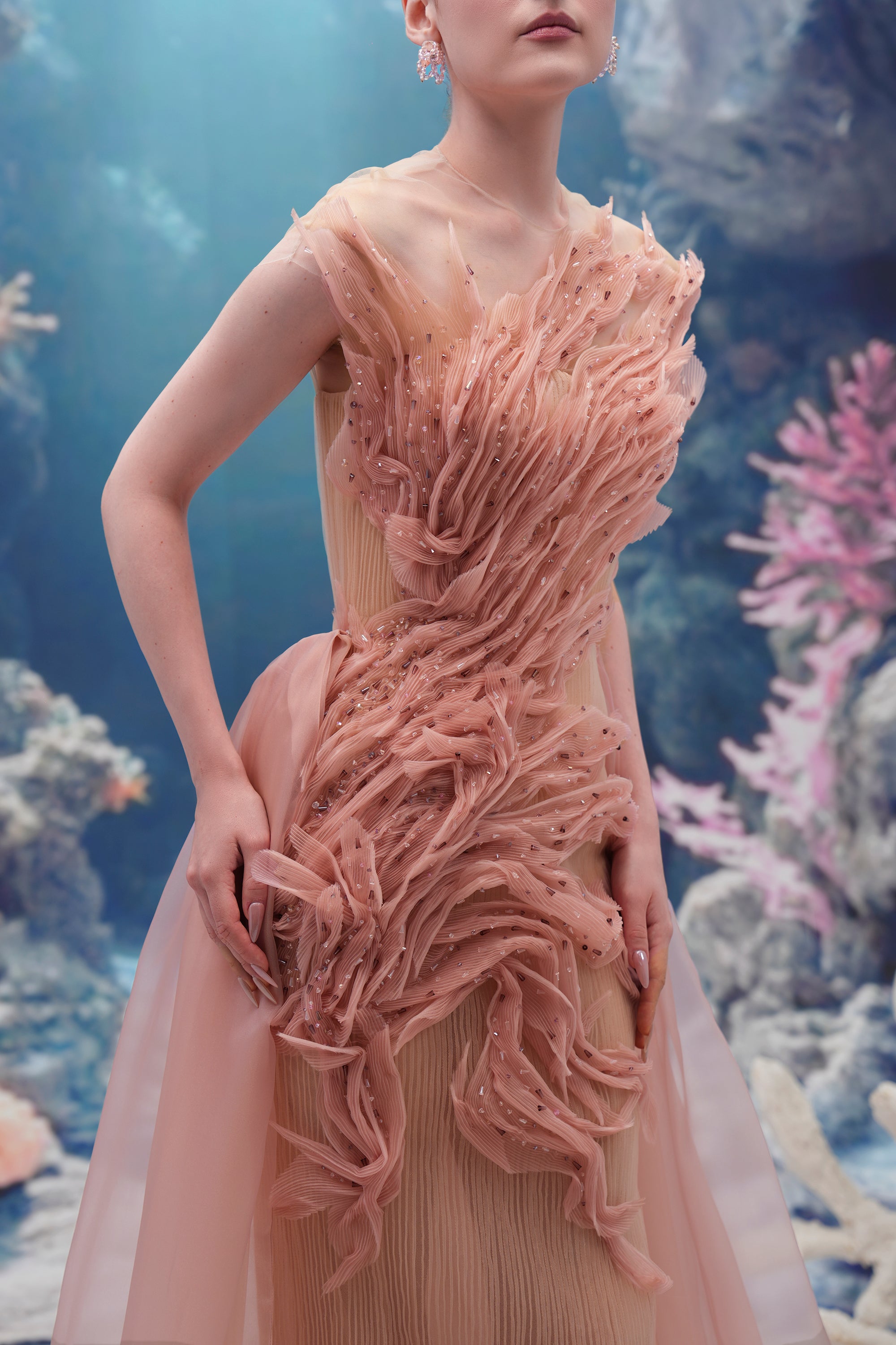Sedna Tulle & Organza Dress