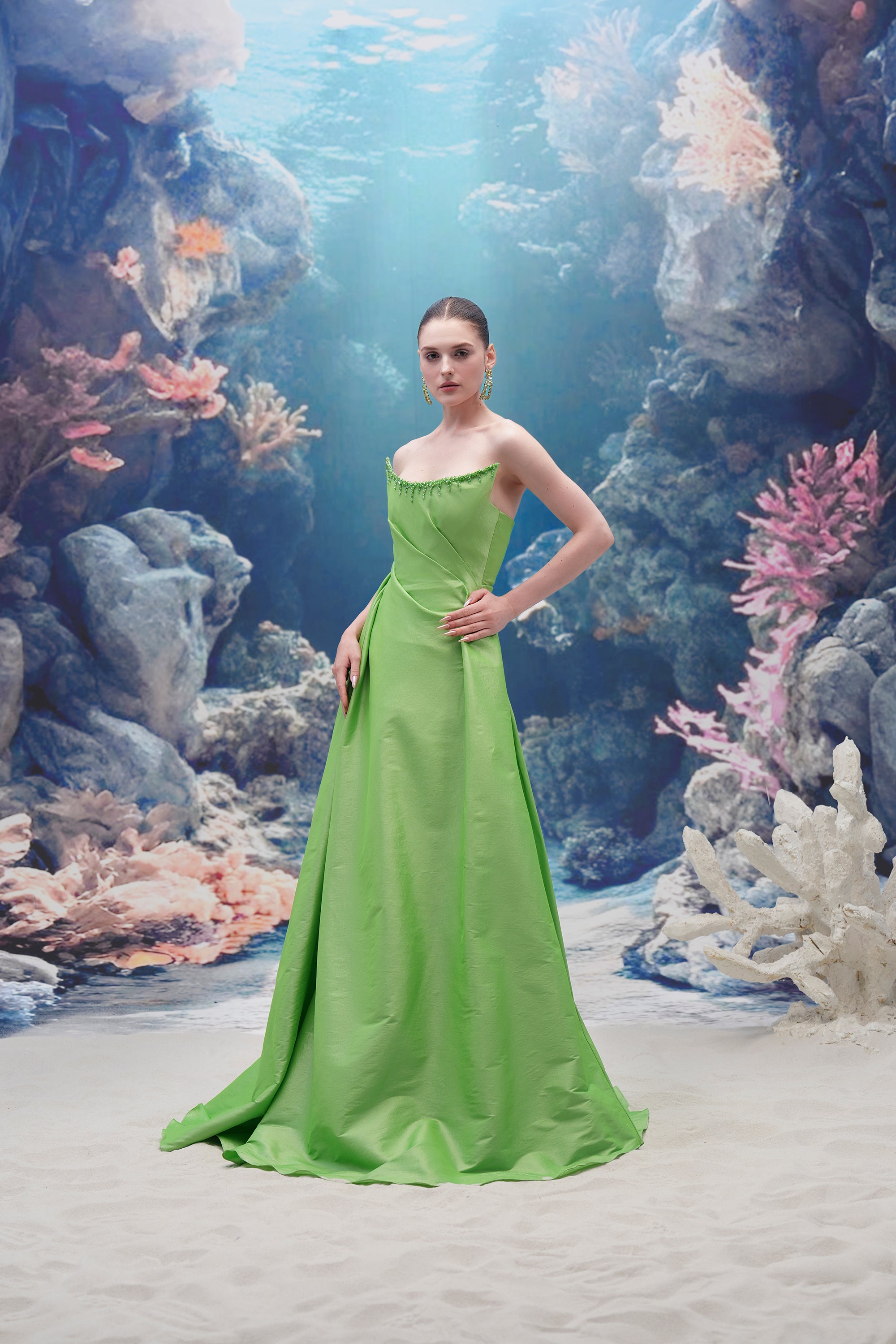 Thalassa Taffeta Dress