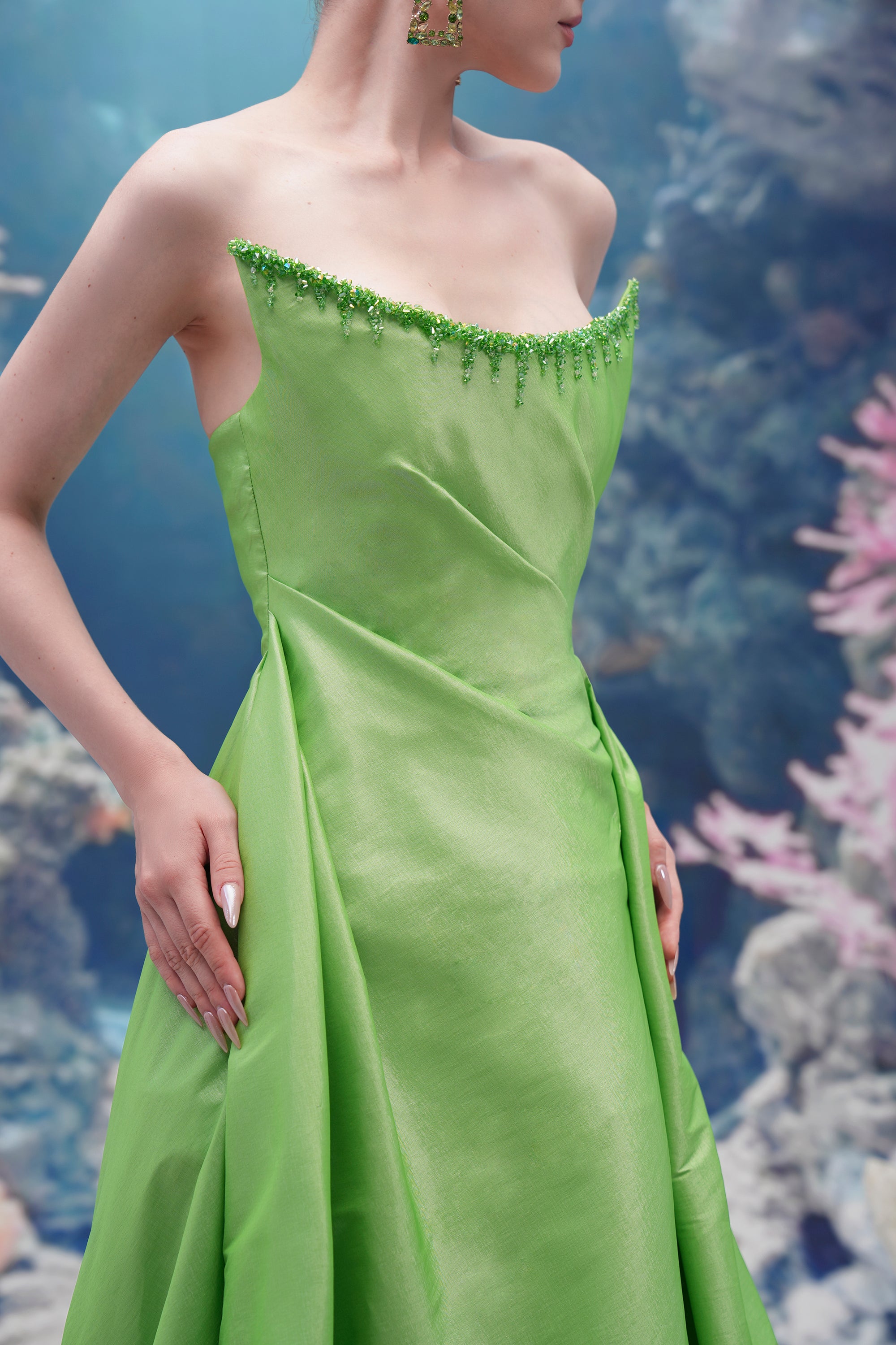 Thalassa Taffeta Dress