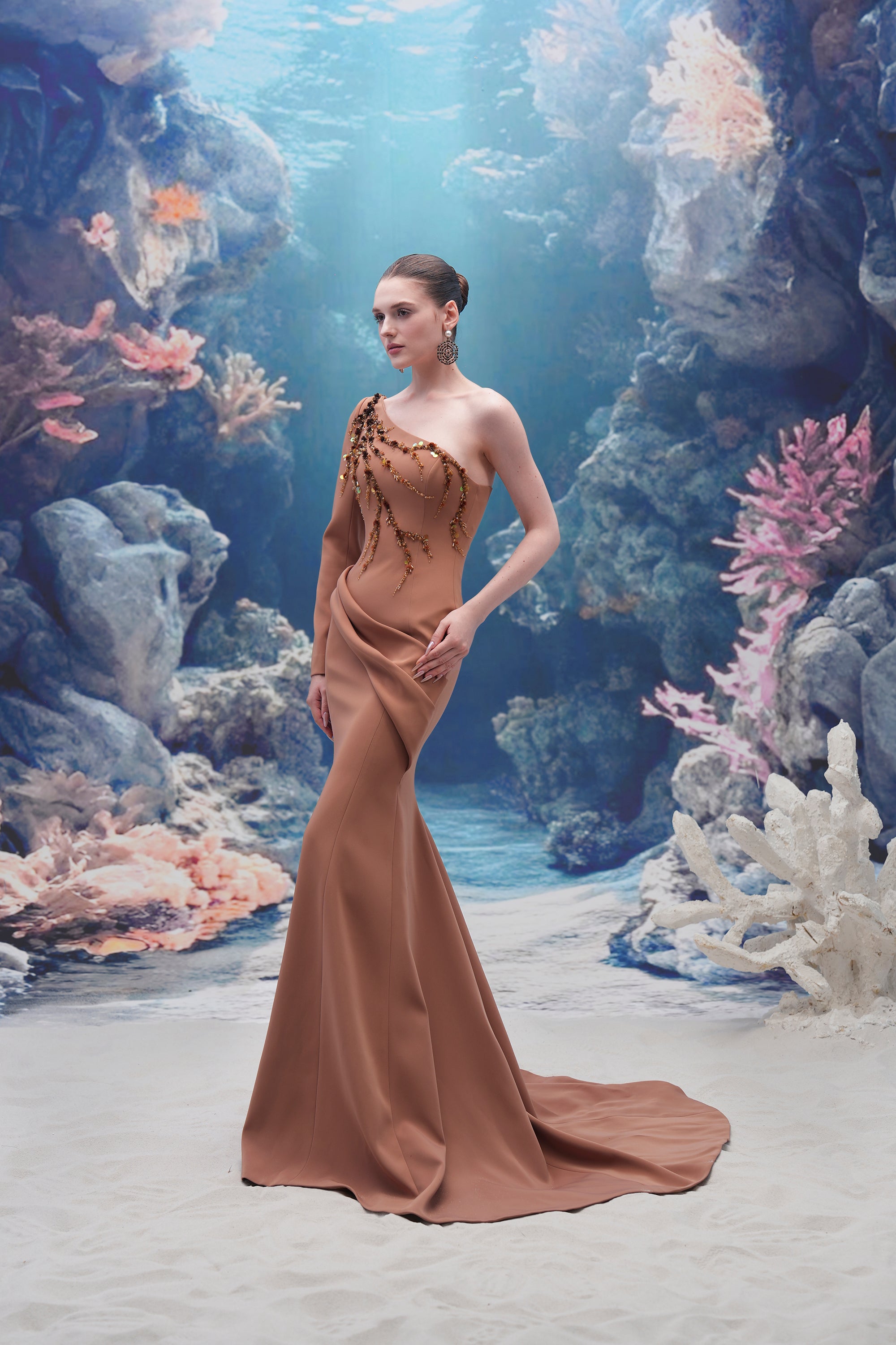 Darya Crepe Dress