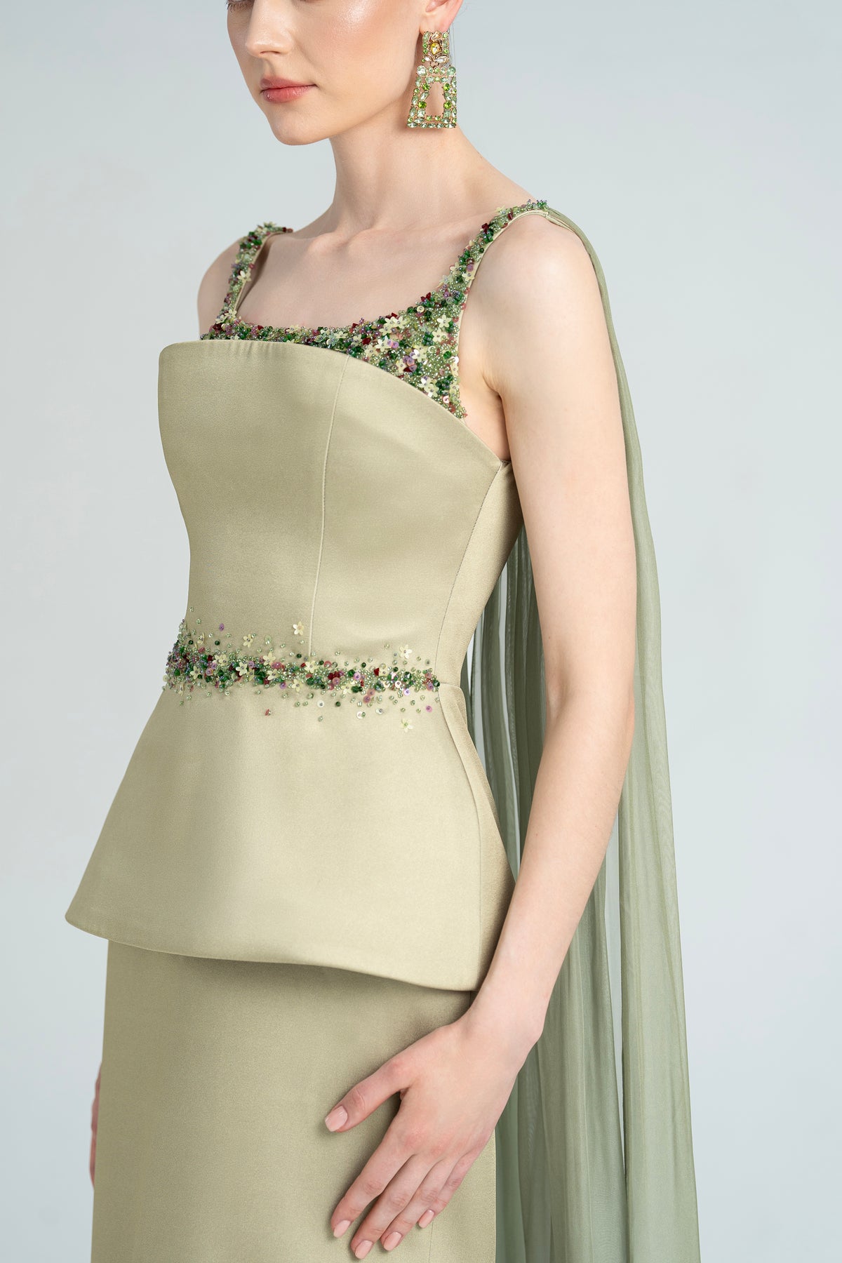 Mirabel Silk Taffeta & Silk dress