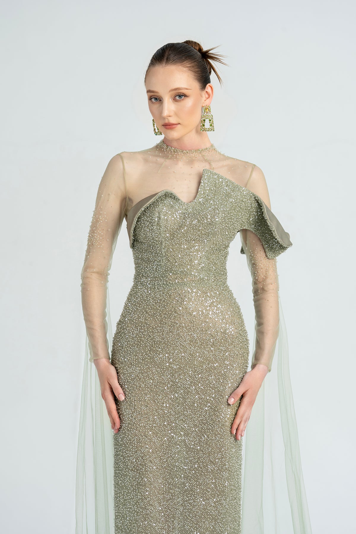 Elsinore Sequin & Tulle dress