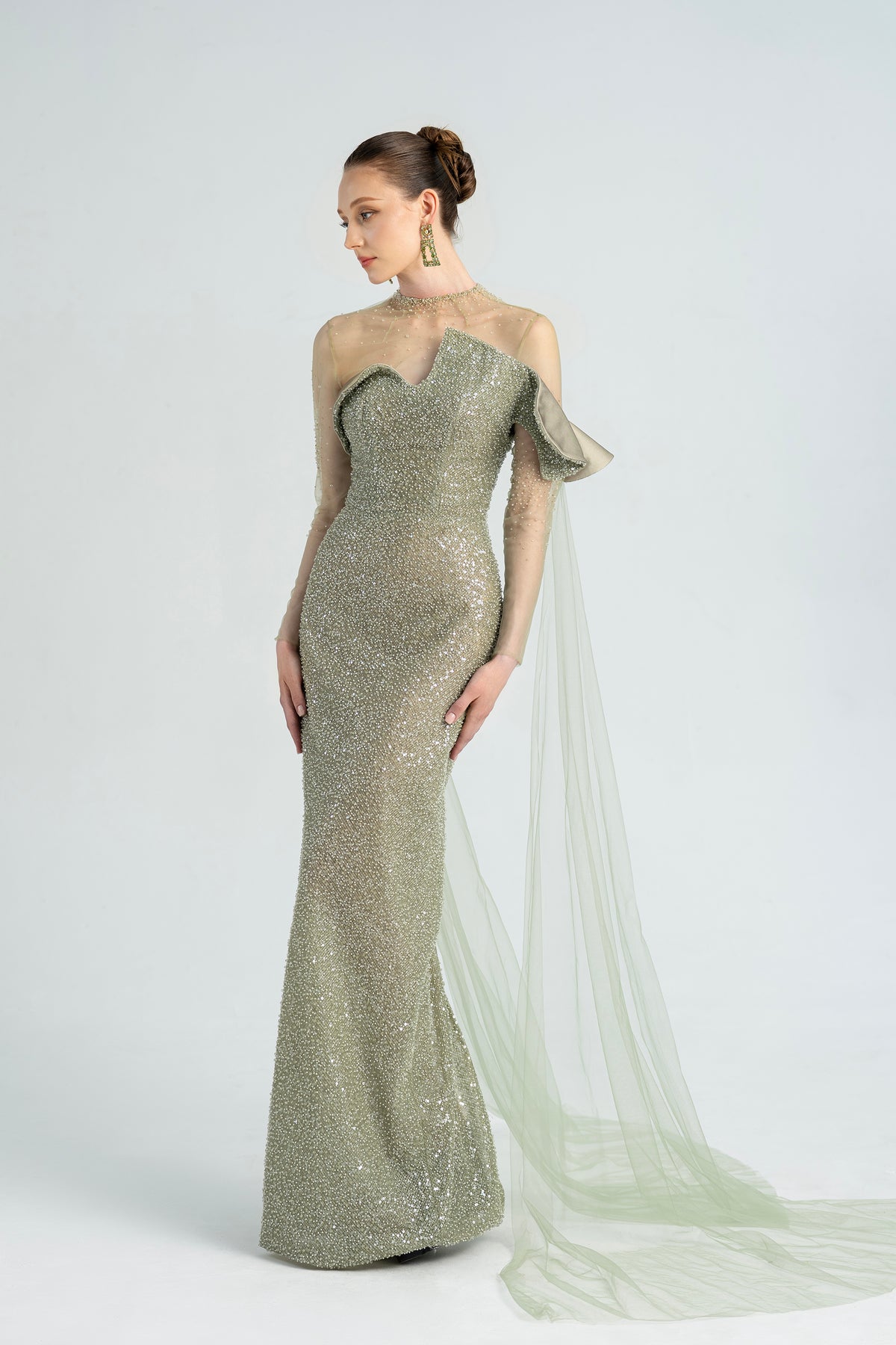 Elsinore Sequin & Tulle dress