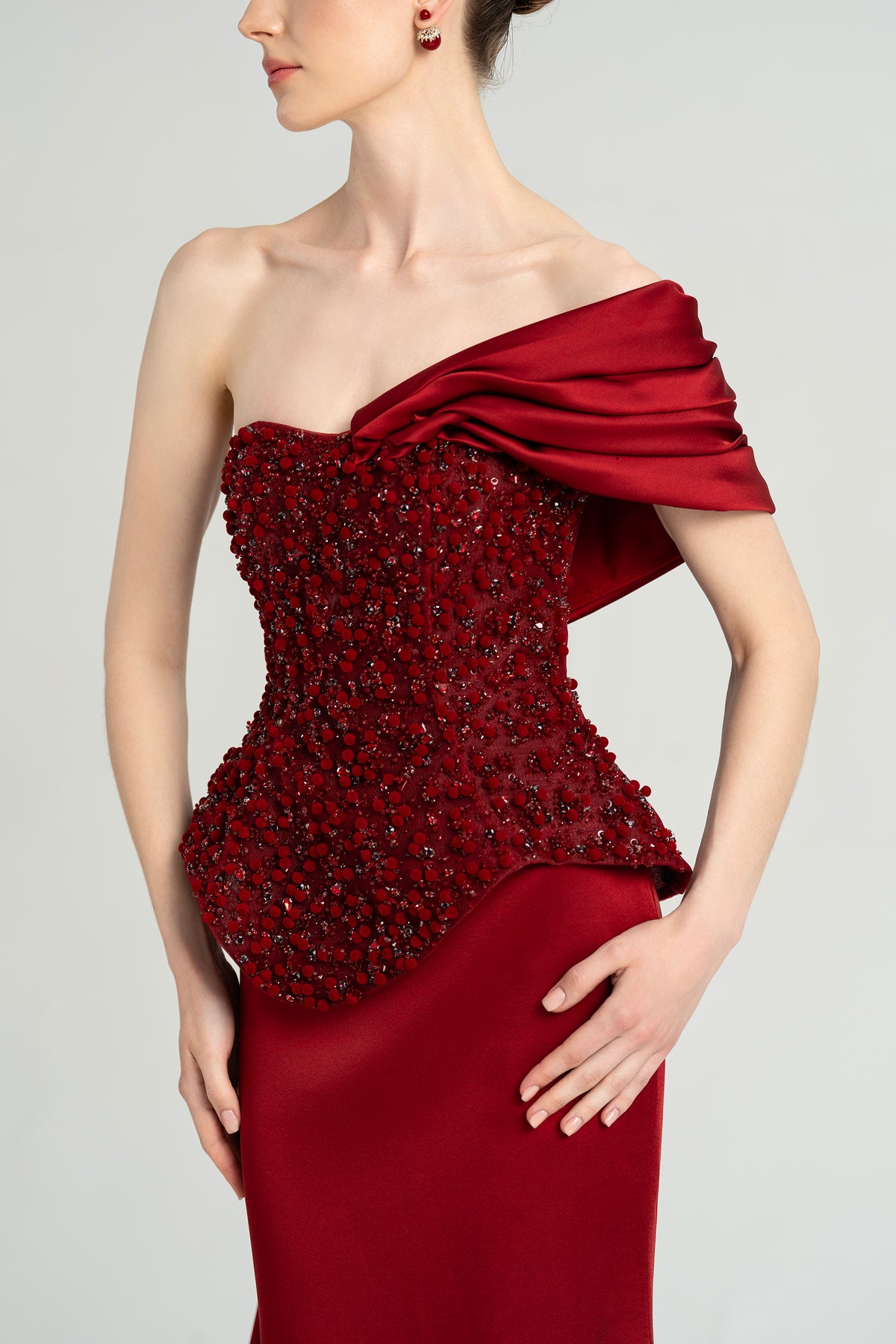 Samirah Tulle & Silk Taffeta dress
