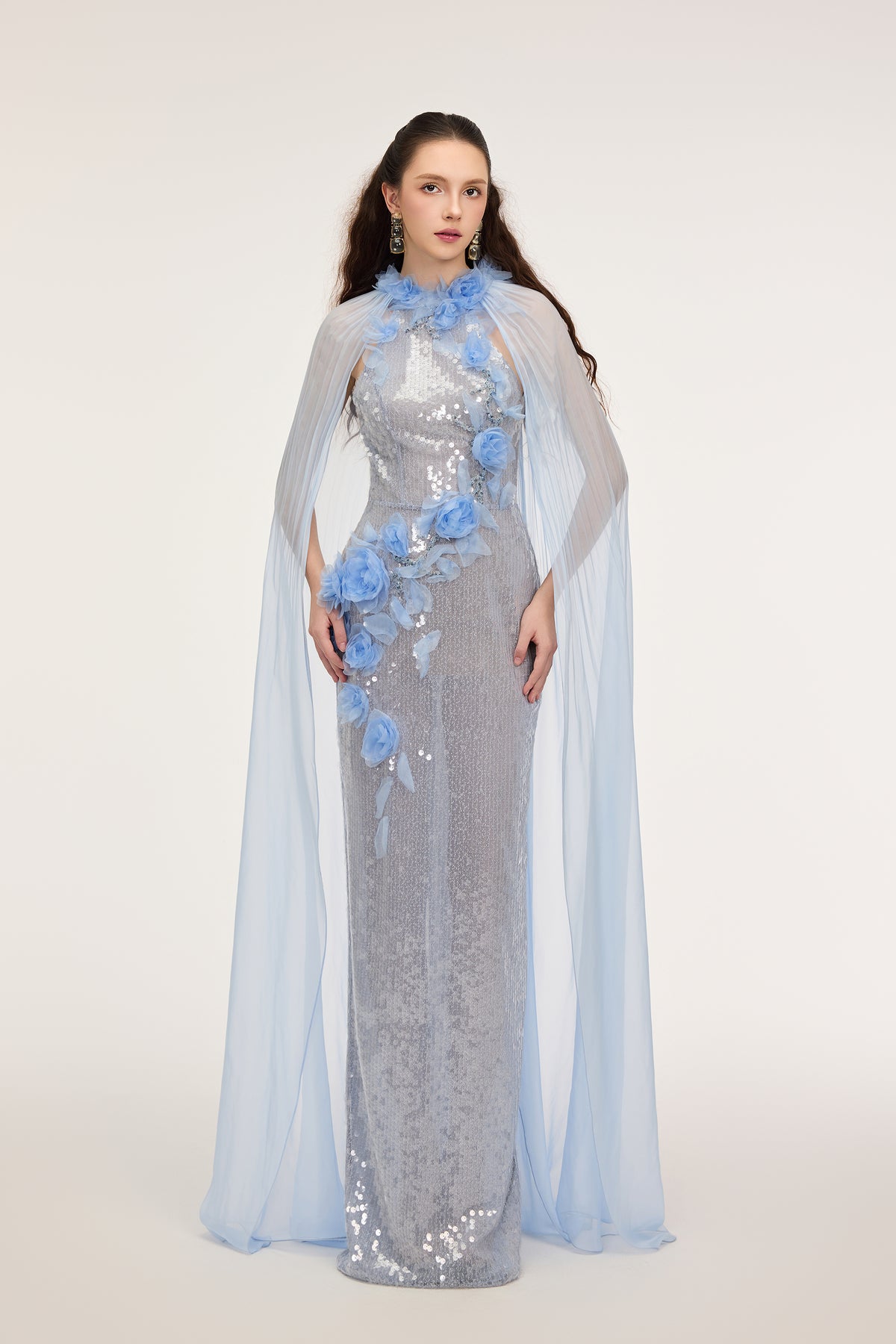 Samira Sequin & Silk dress