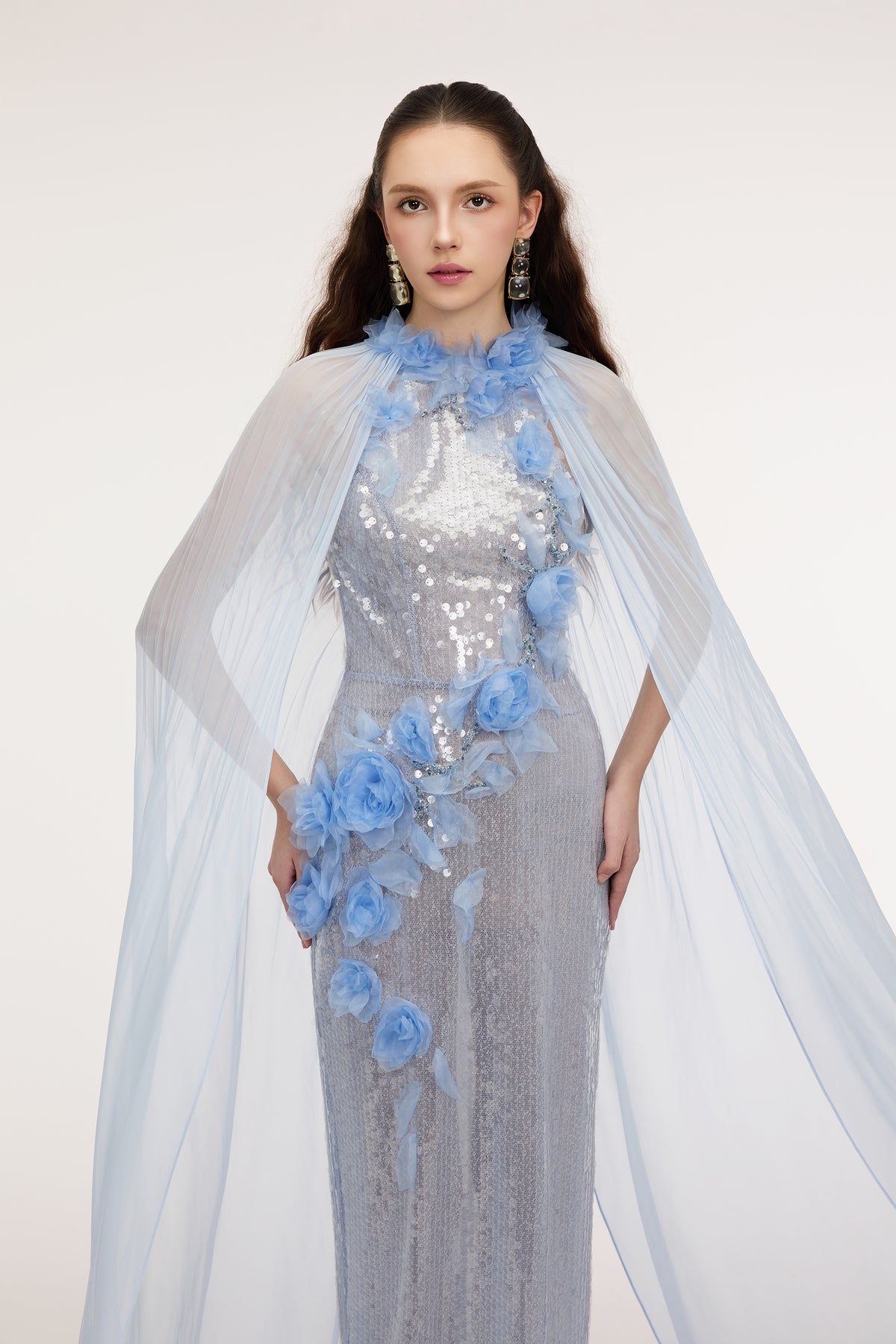 Samira Sequin & Silk dress