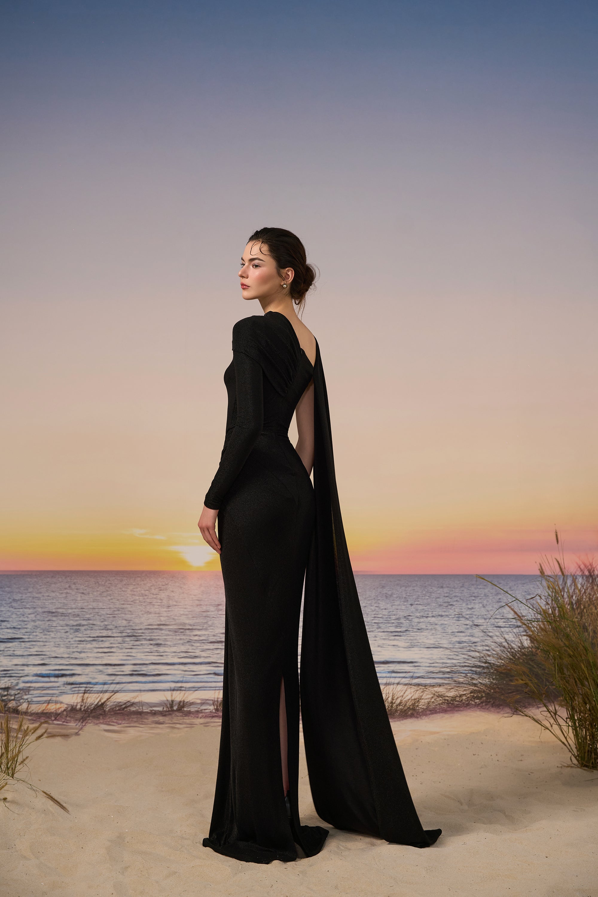 Solea glitter Jersey dress