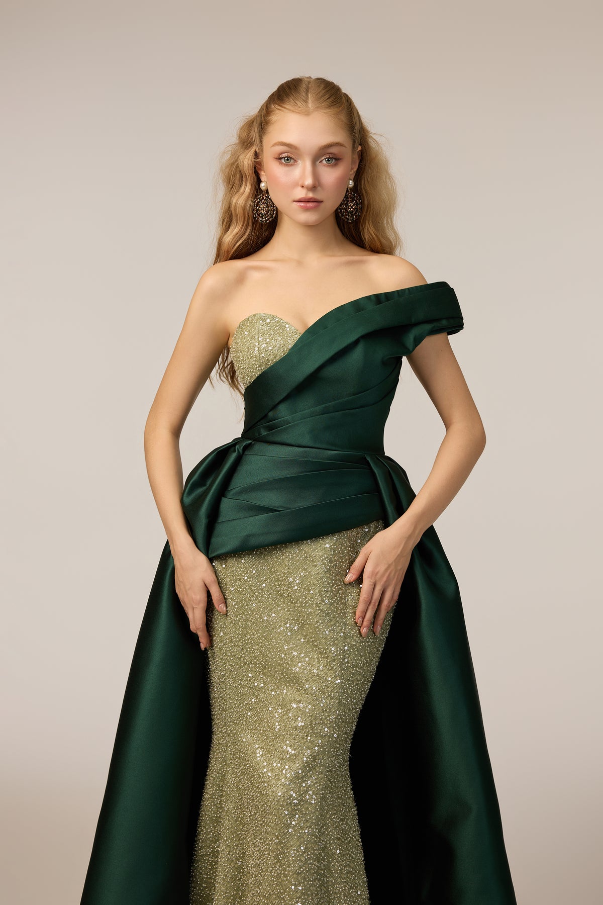 Azalea Sequin & Taffeta dress