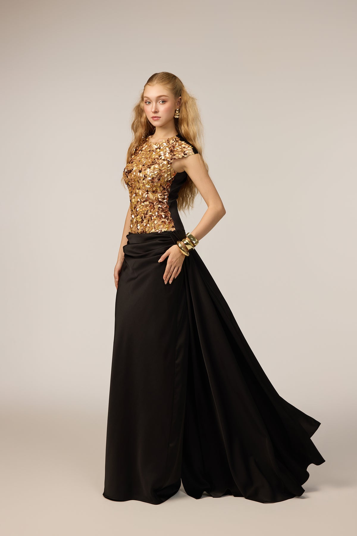 Anara Silk Satin dress
