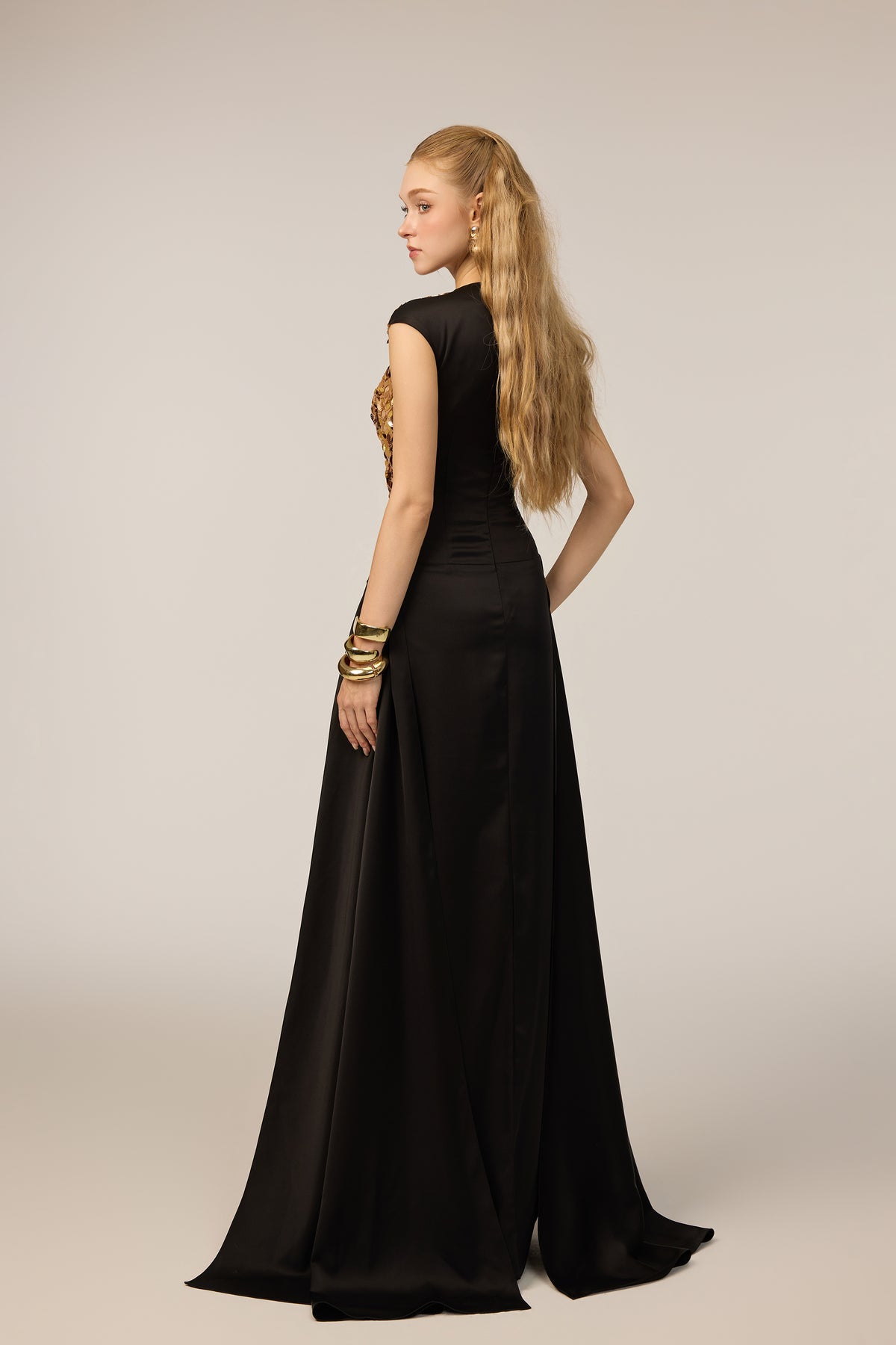 Anara Silk Satin dress