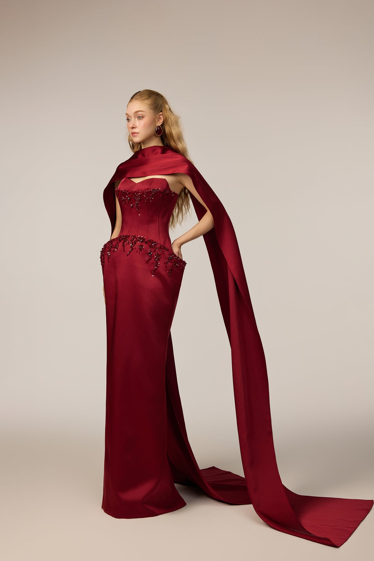 Samara Silk Taffeta dress