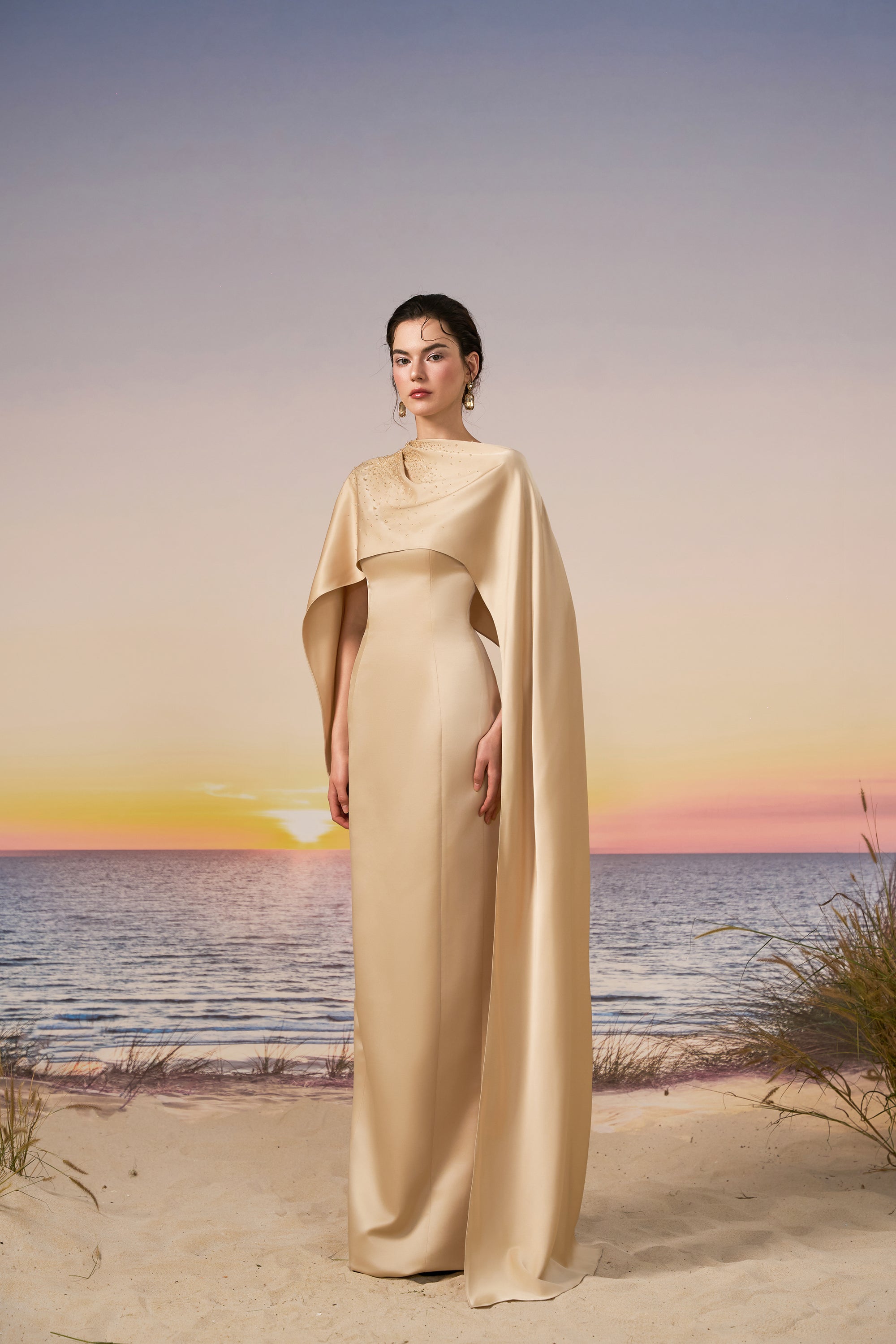 Nala Silk Satin dress