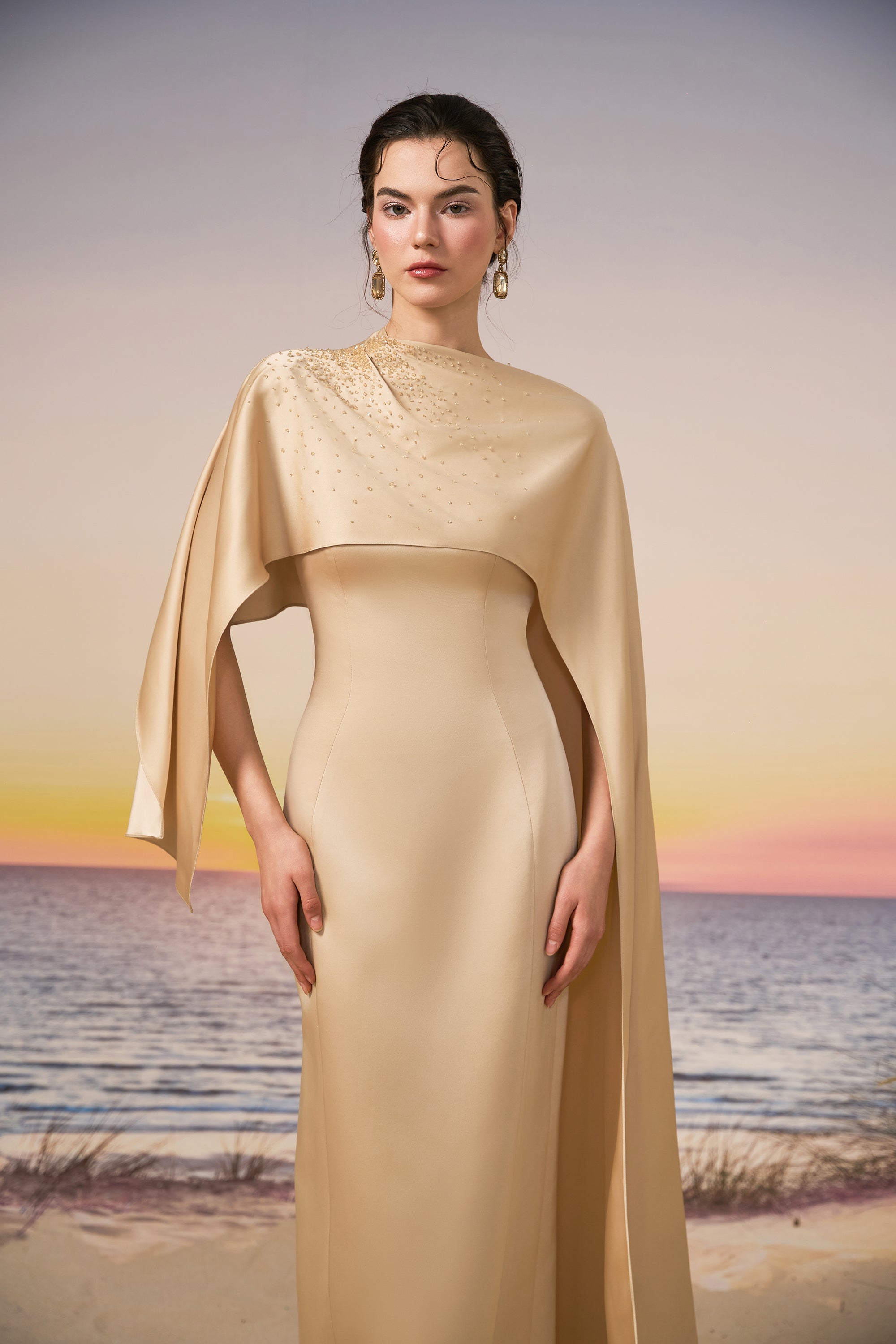 Nala Silk Satin dress