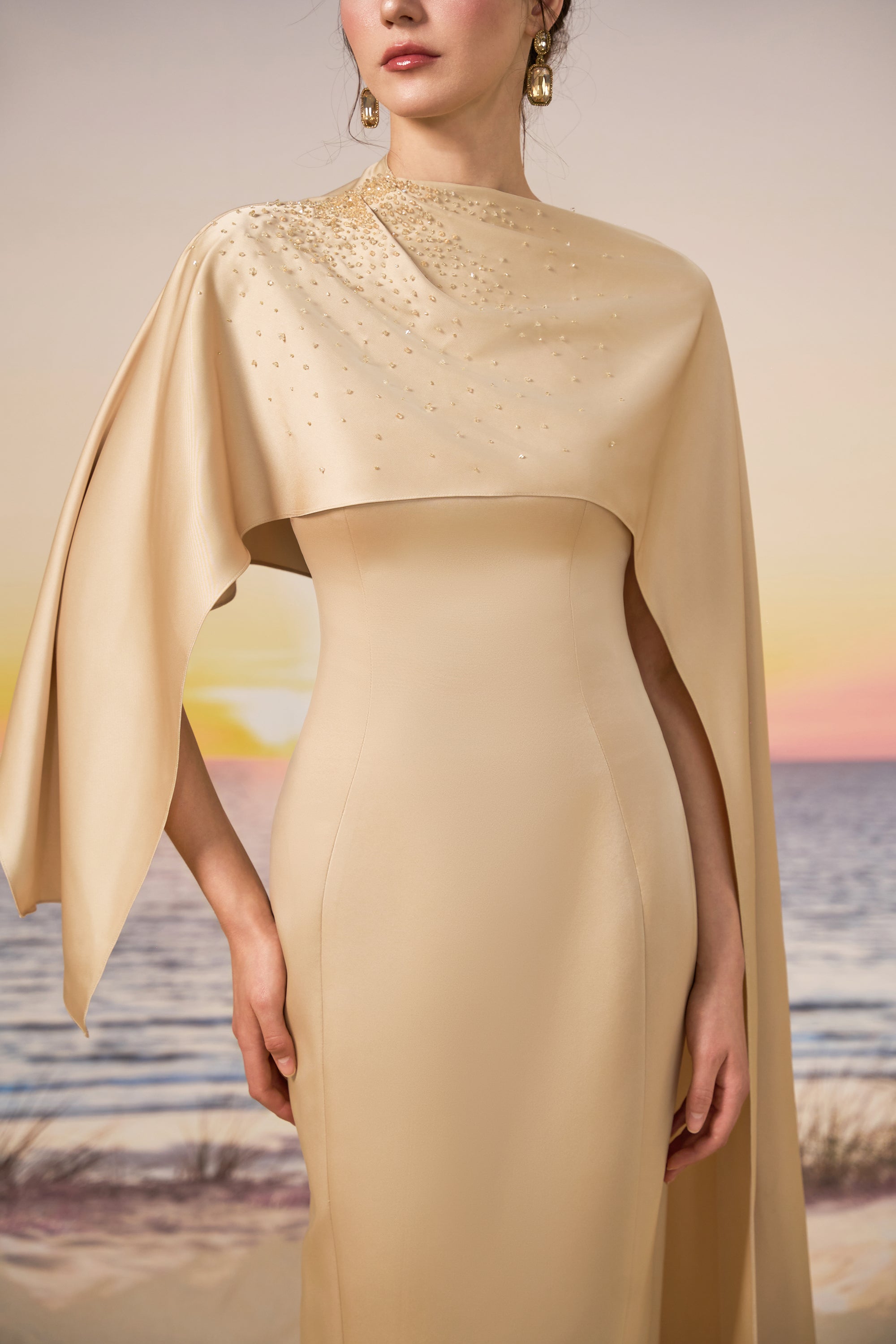 Nala Silk Satin dress