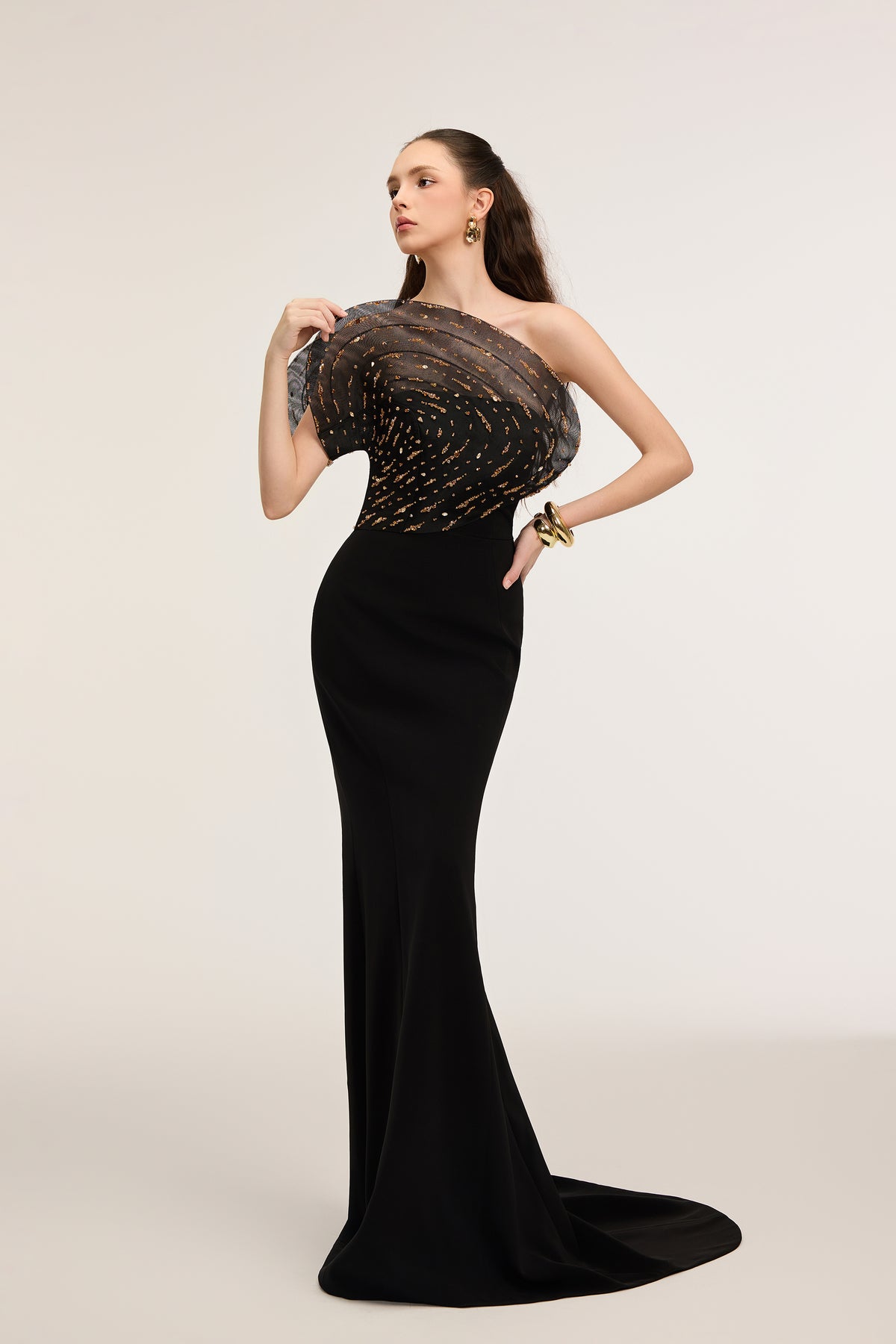 Nerissa Crepe dress