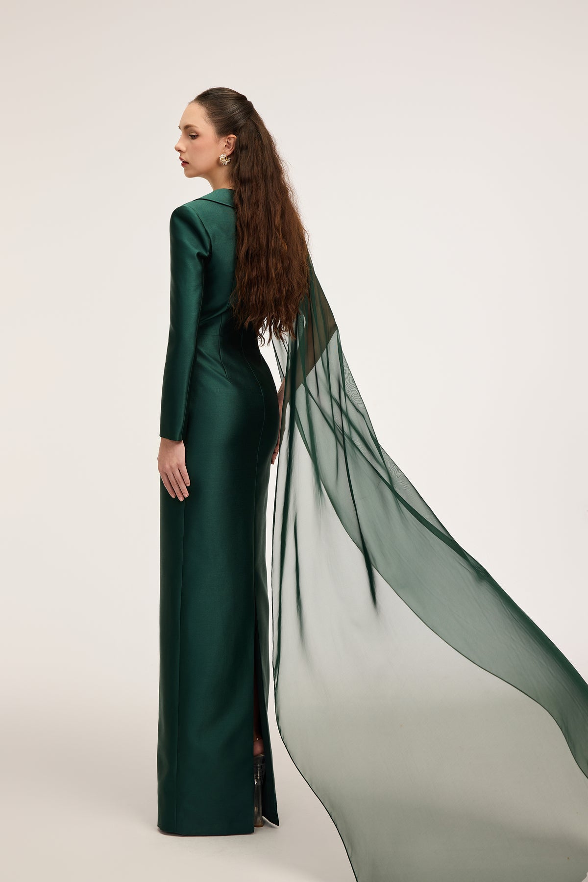 Theodora Royal taffeta & silk dress