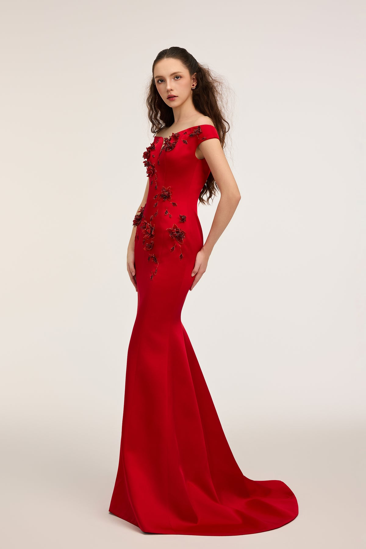 Callista Silk Taffeta dress