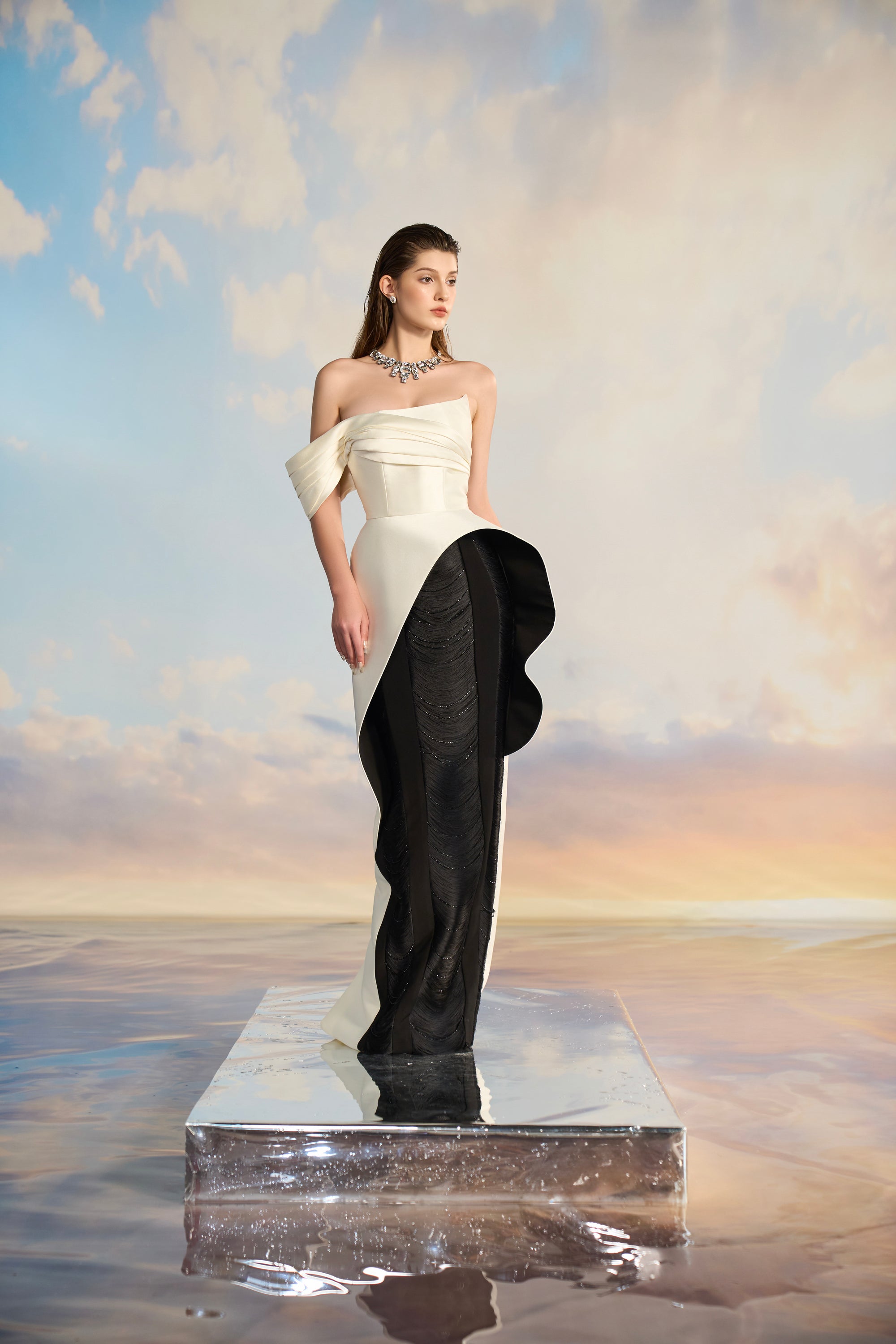 Ameri SOPHISTICATED PEPLUM DRESS Sサイズ AMERI SOPHISTICATED PEPLUM DRESS