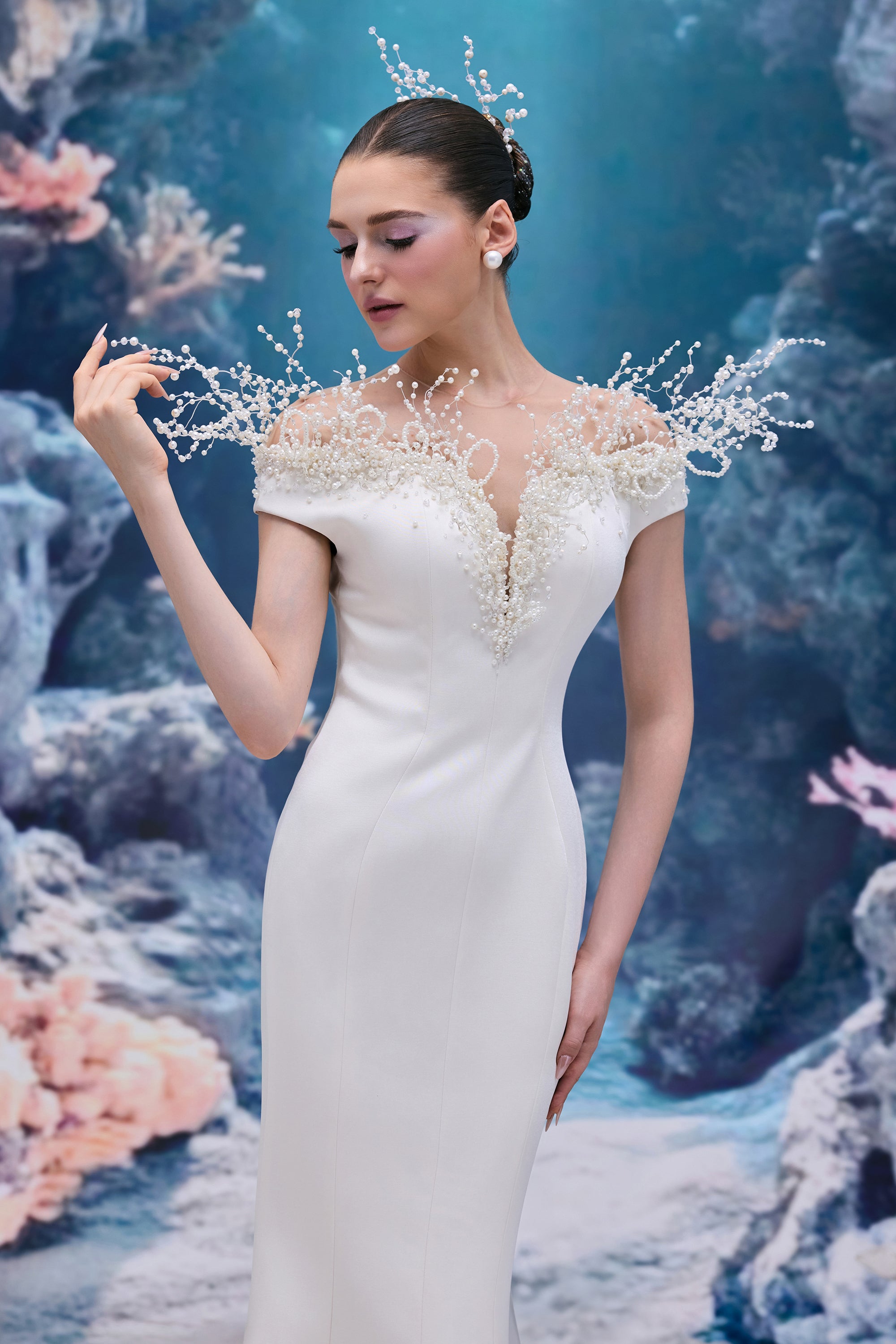 Mireille Silk Taffeta Dress