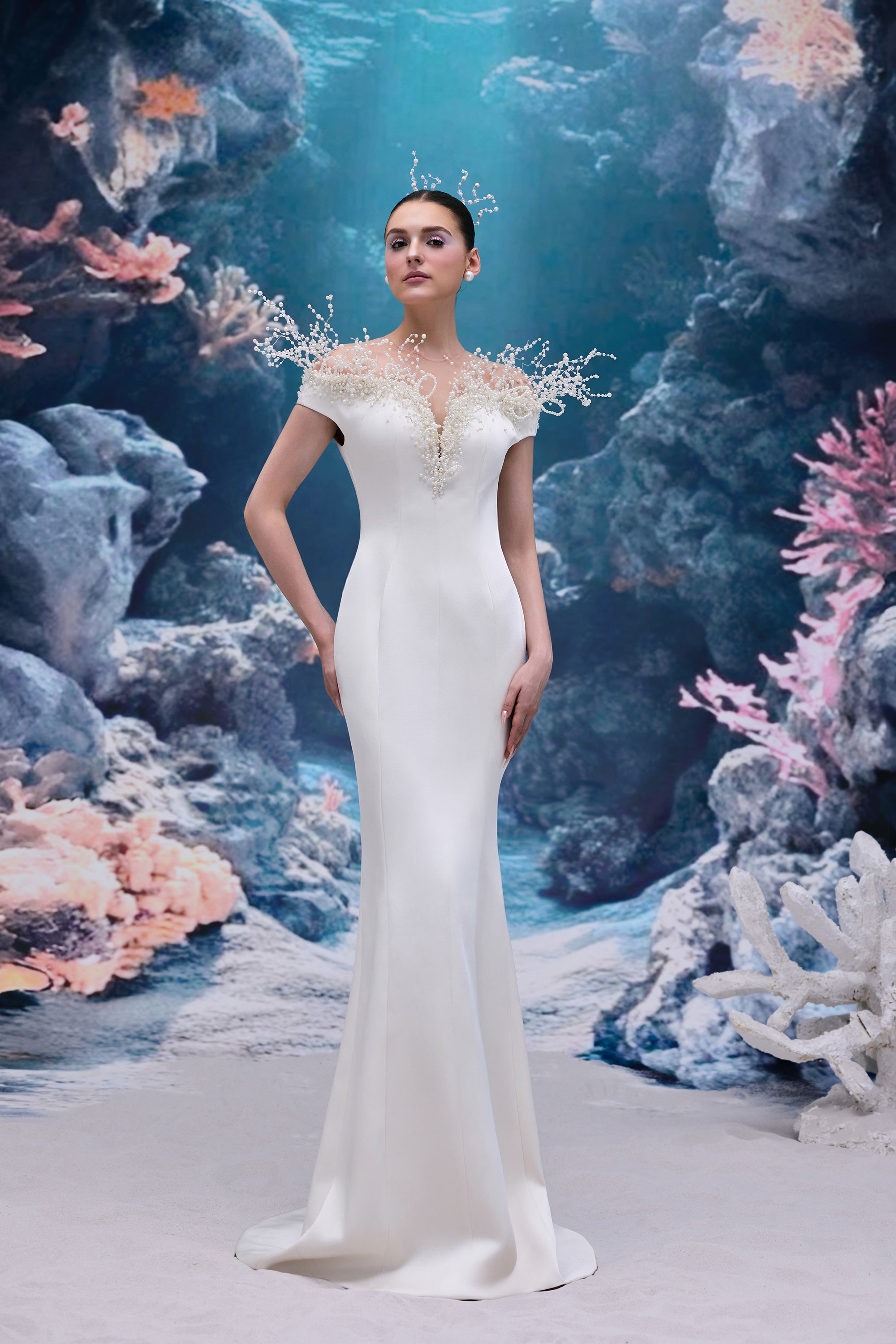 Mireille Silk Taffeta Dress