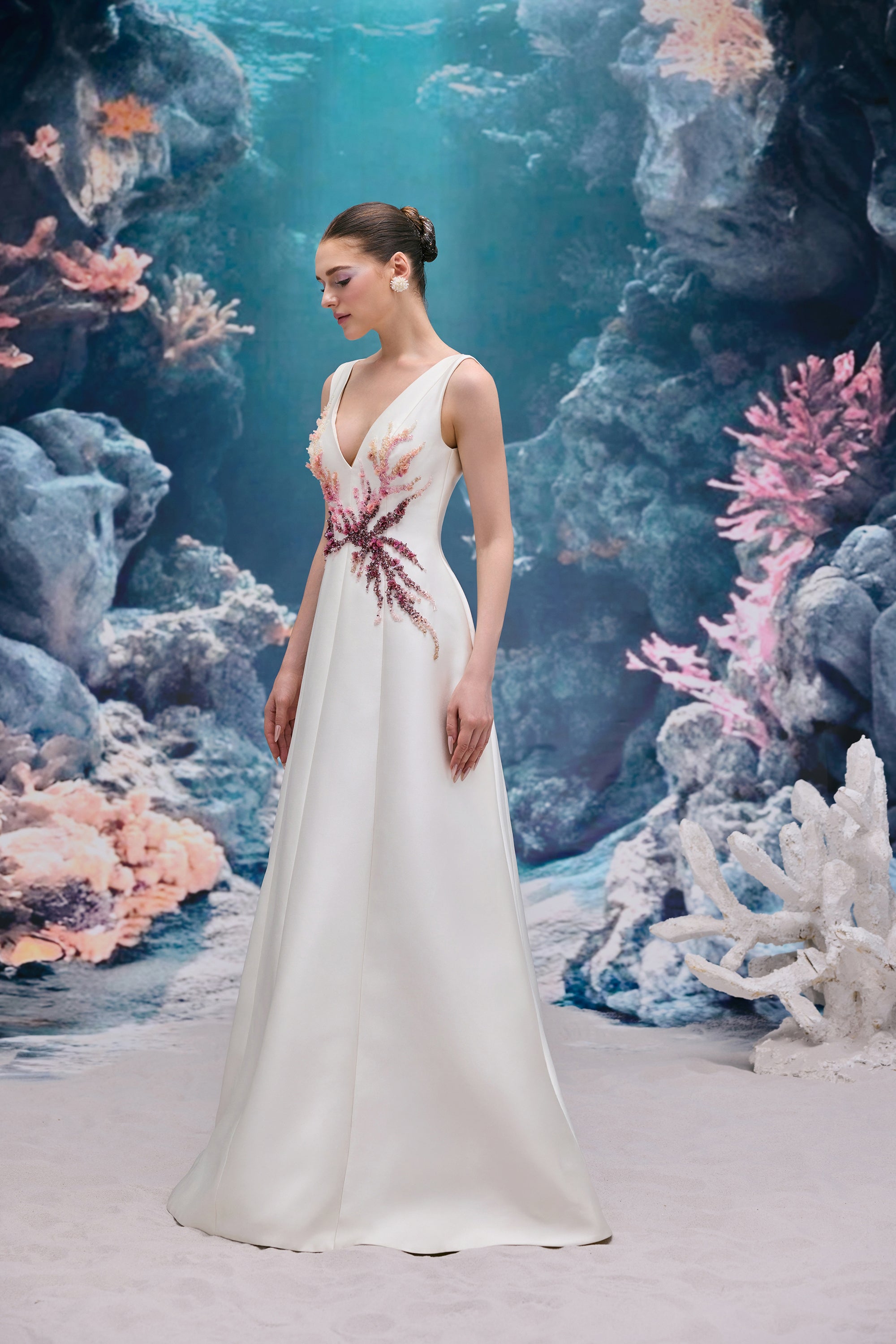 Evelina Royal Taffeta Dress