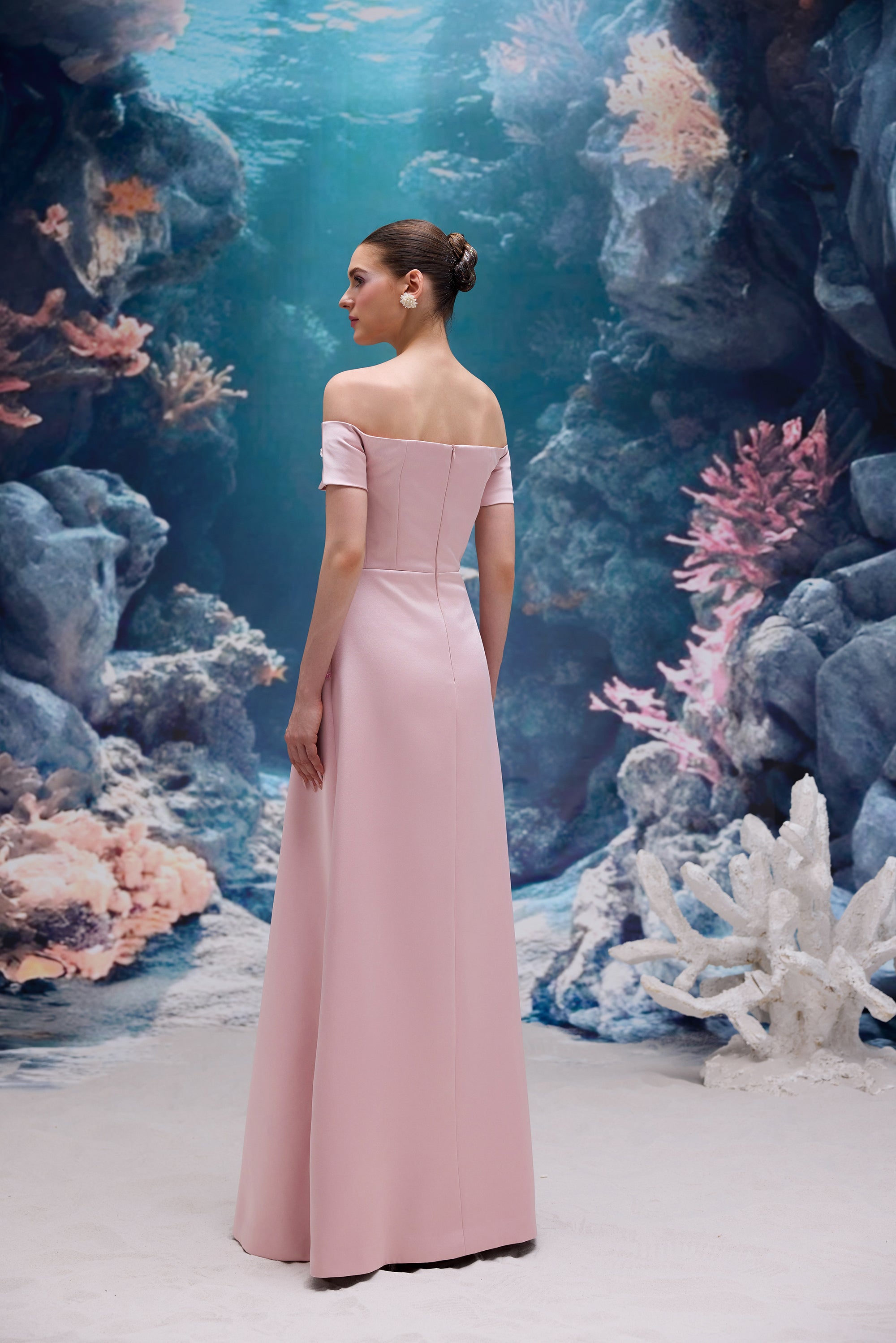 Verona Silk Taffeta Dress