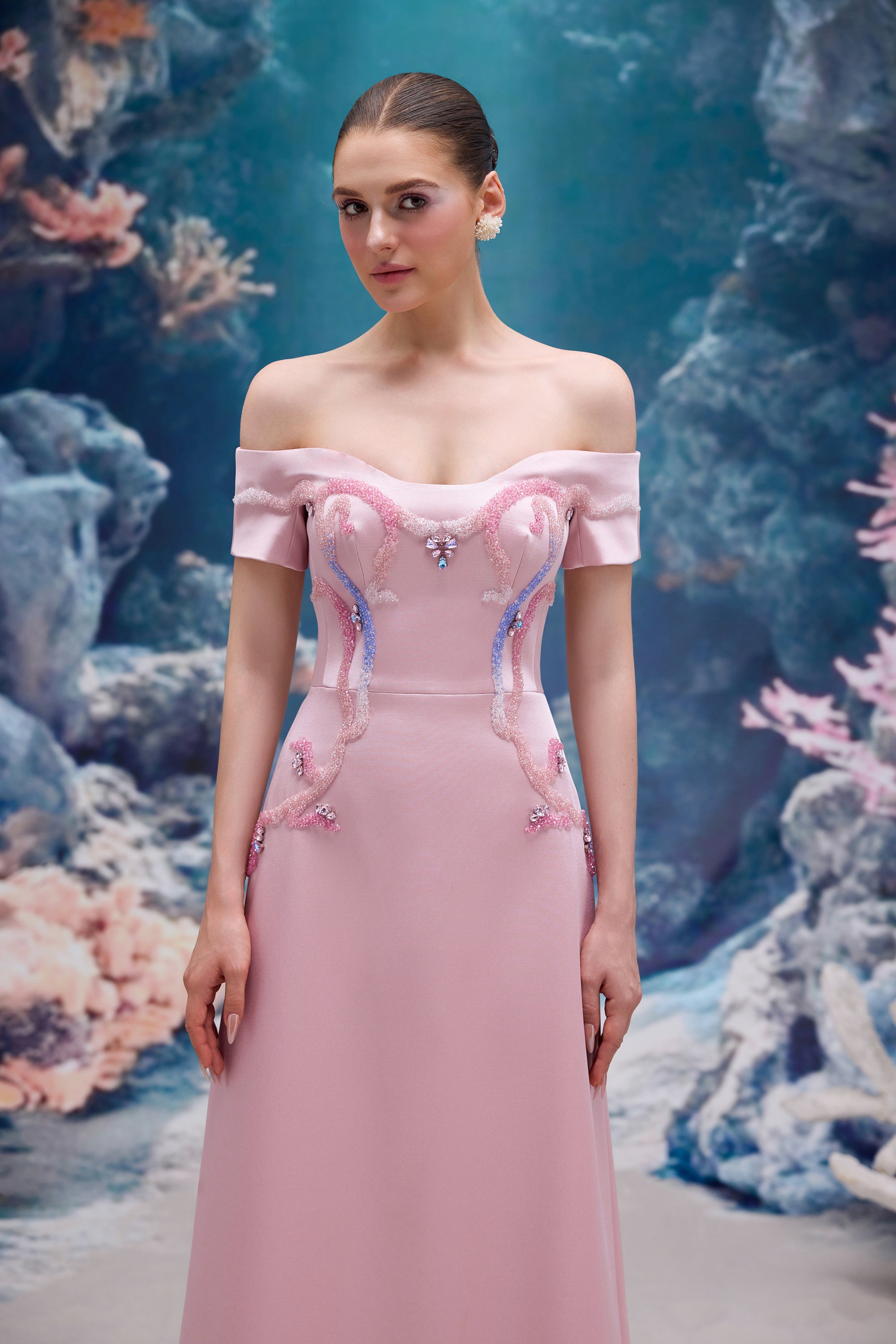 Verona Silk Taffeta Dress