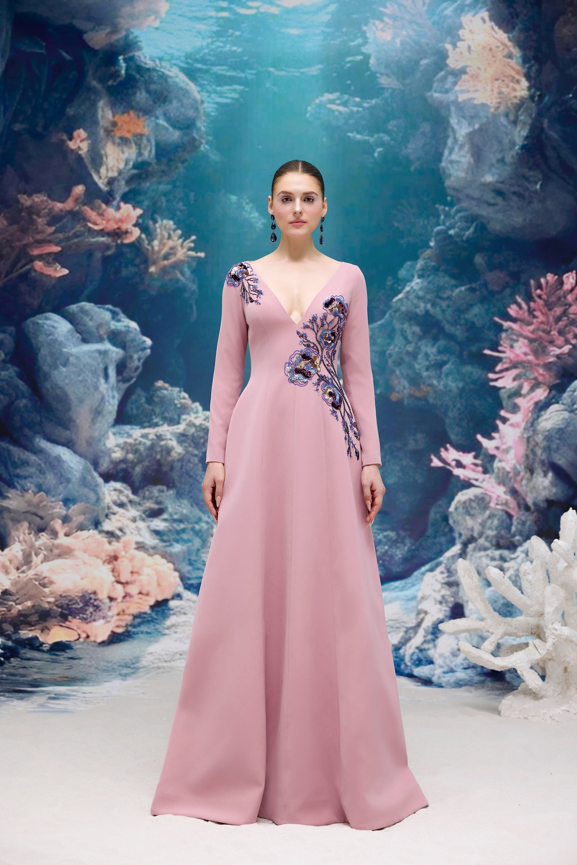 Alouette Crepe Dress