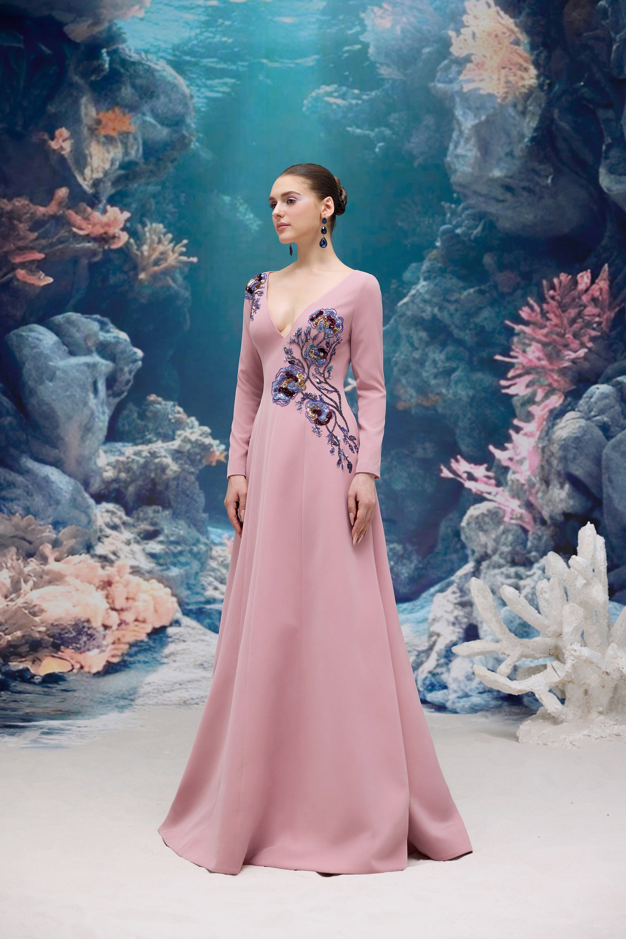 Alouette Crepe Dress