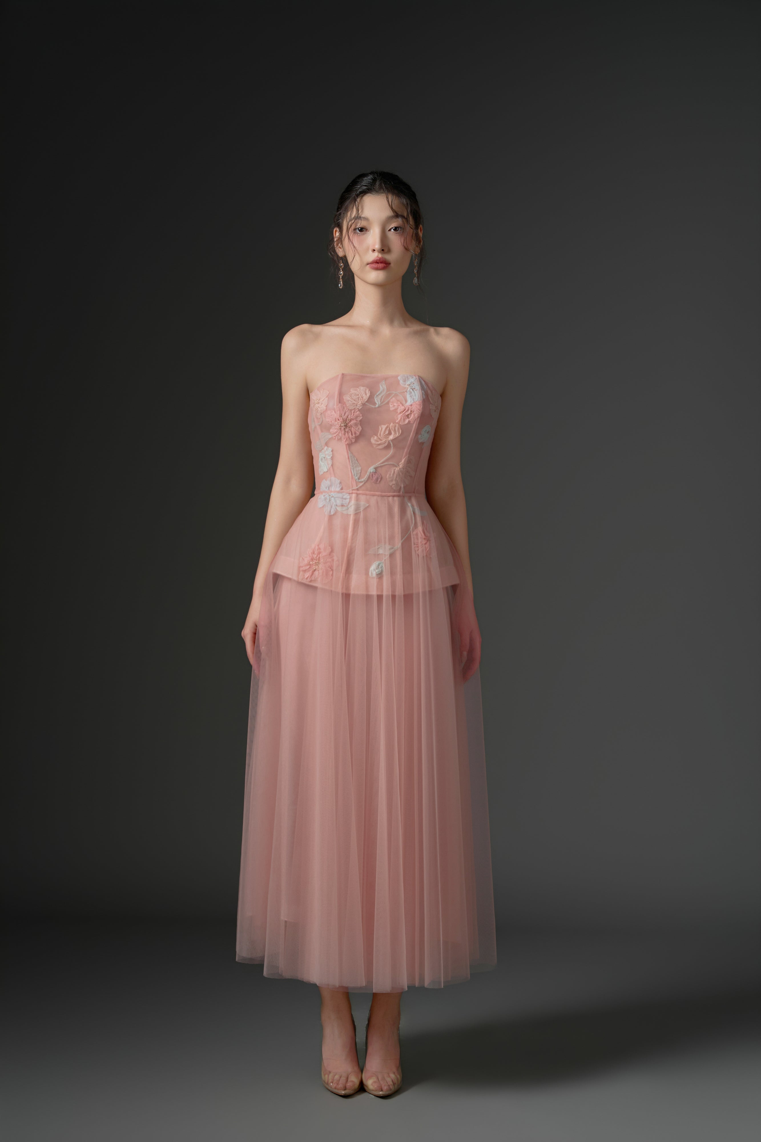 Samaka tulle flower dress