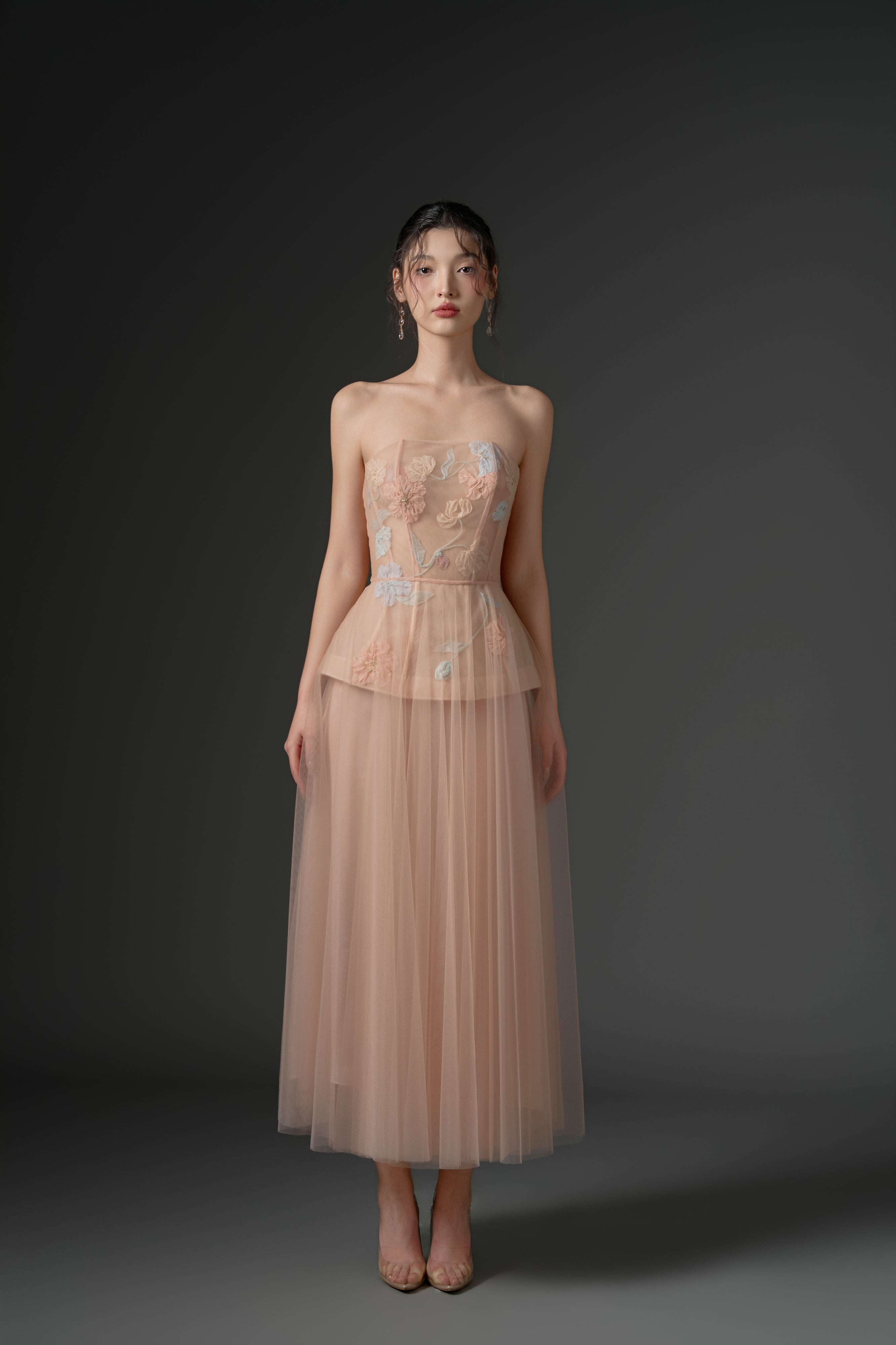 Samaka tulle flower dress