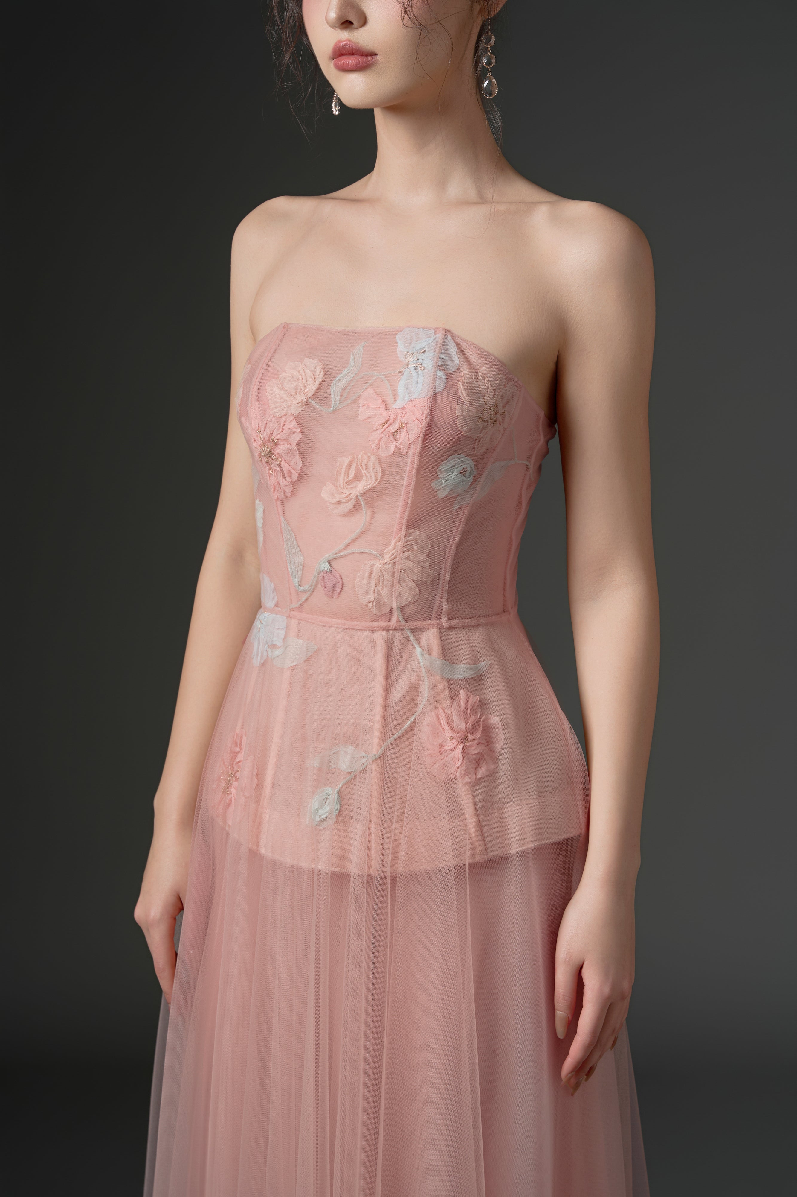 Samaka tulle flower dress