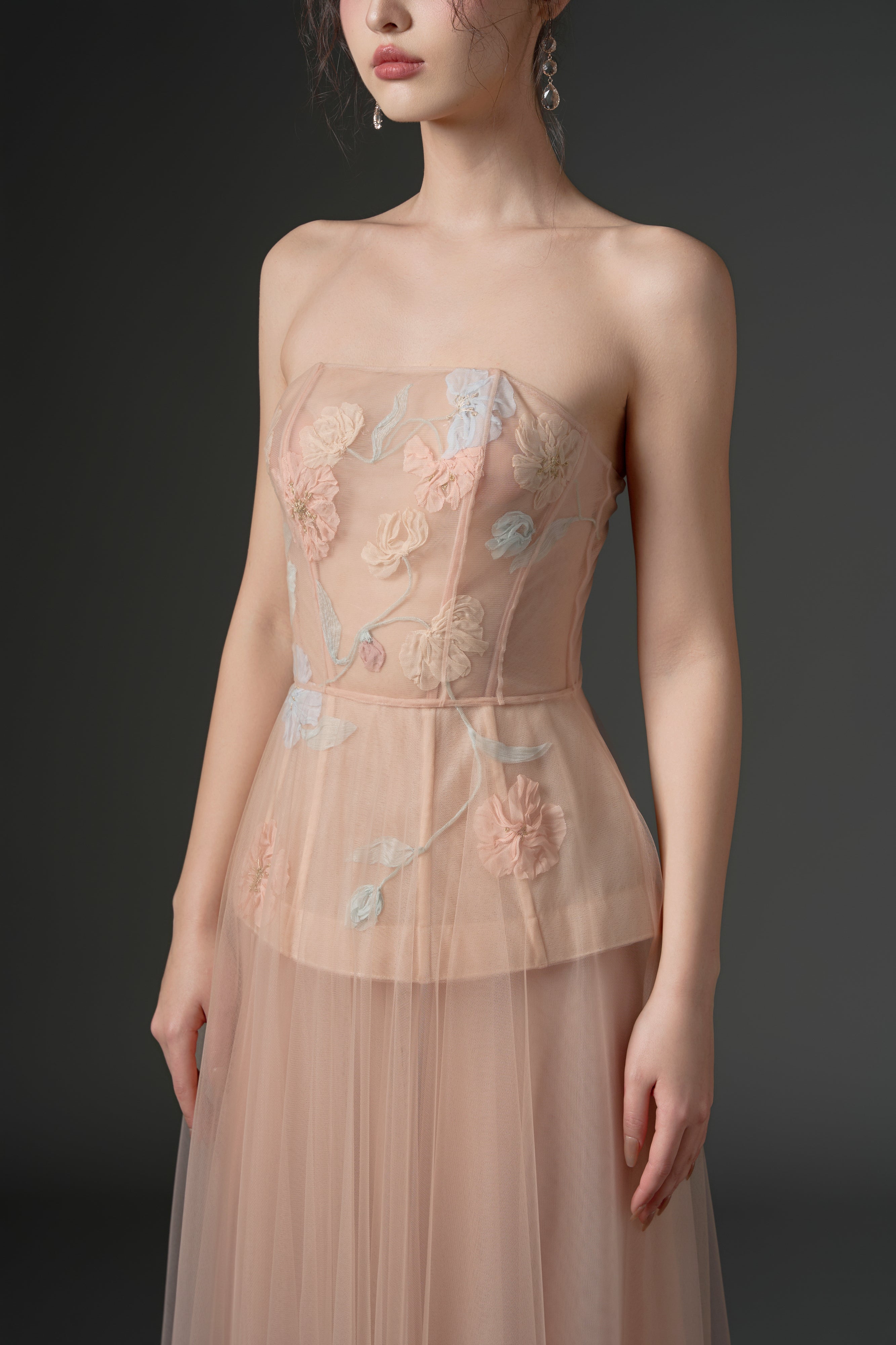 Samaka tulle flower dress