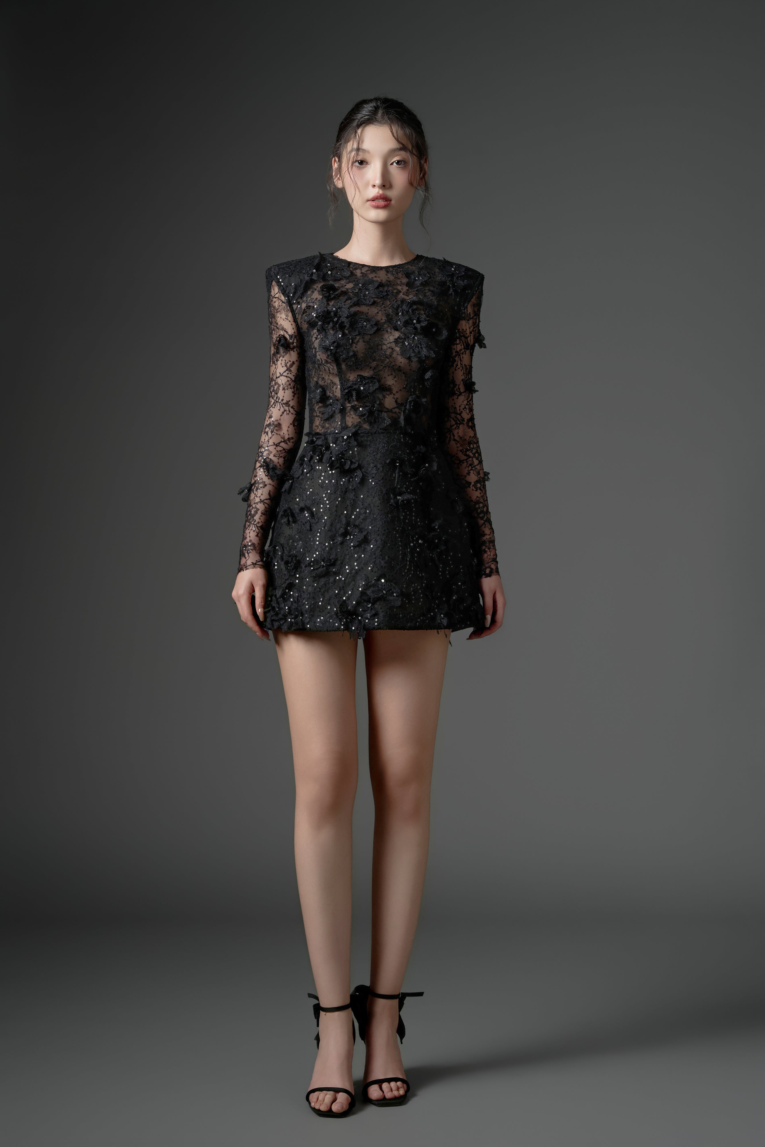 Dubb lace flower dress