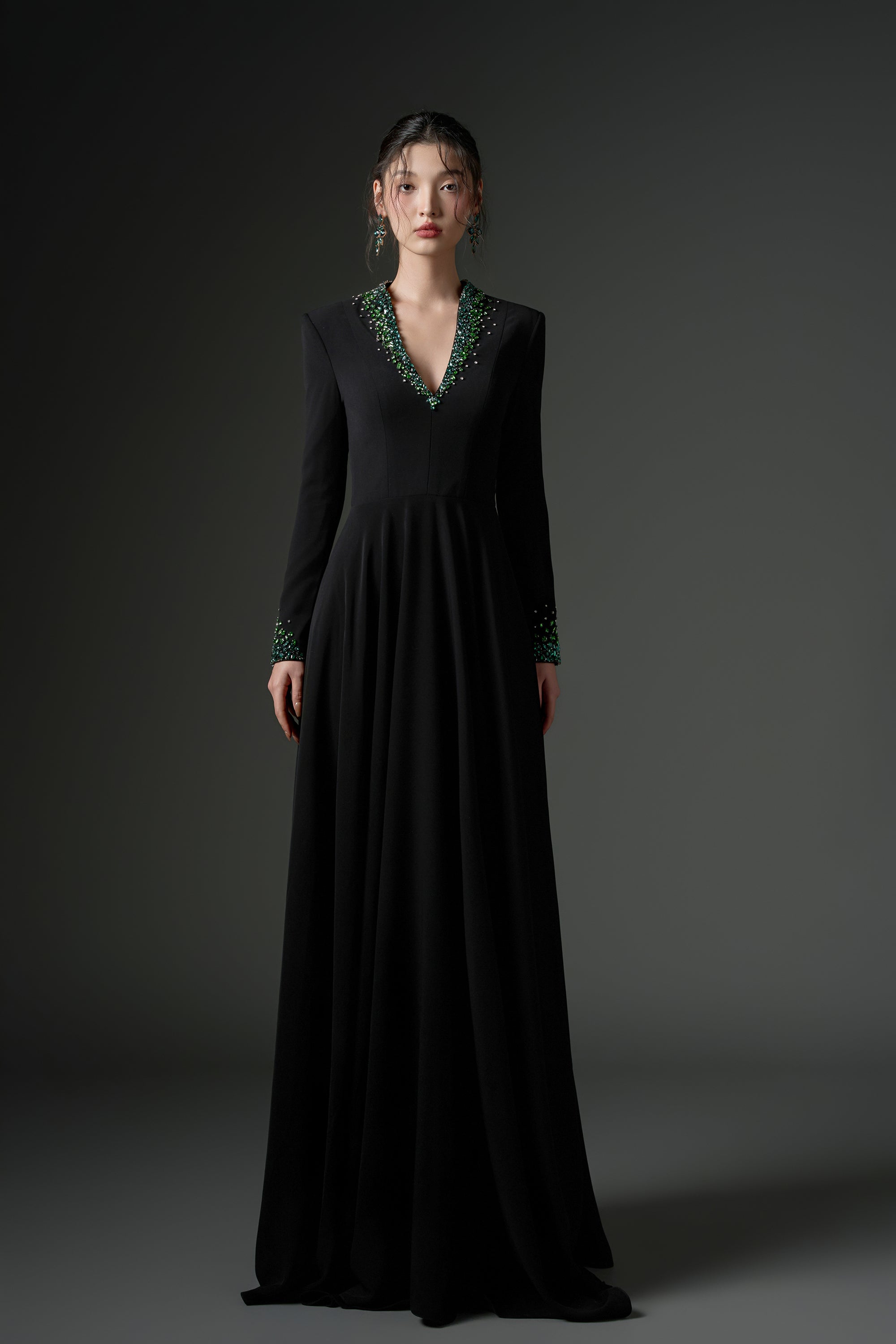 Euphorbia crepe dress