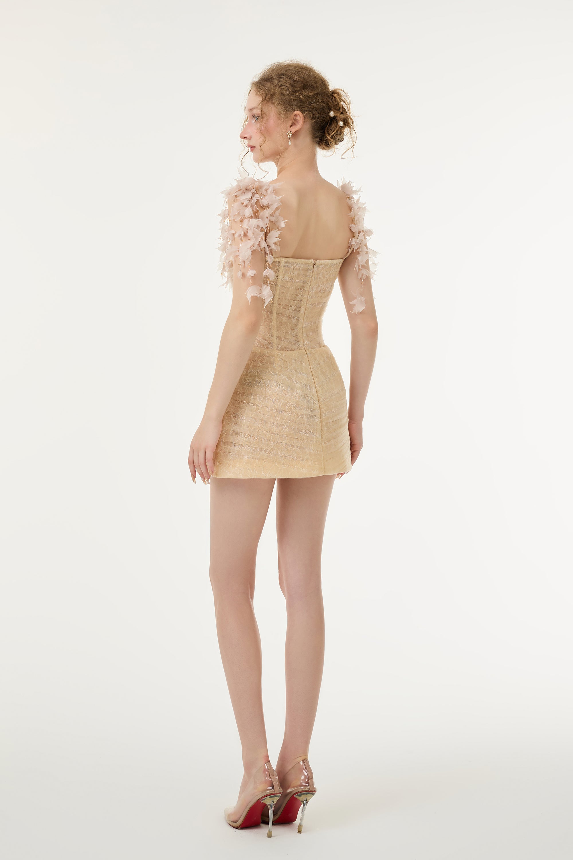 Catalina Tulle & Lace Dress