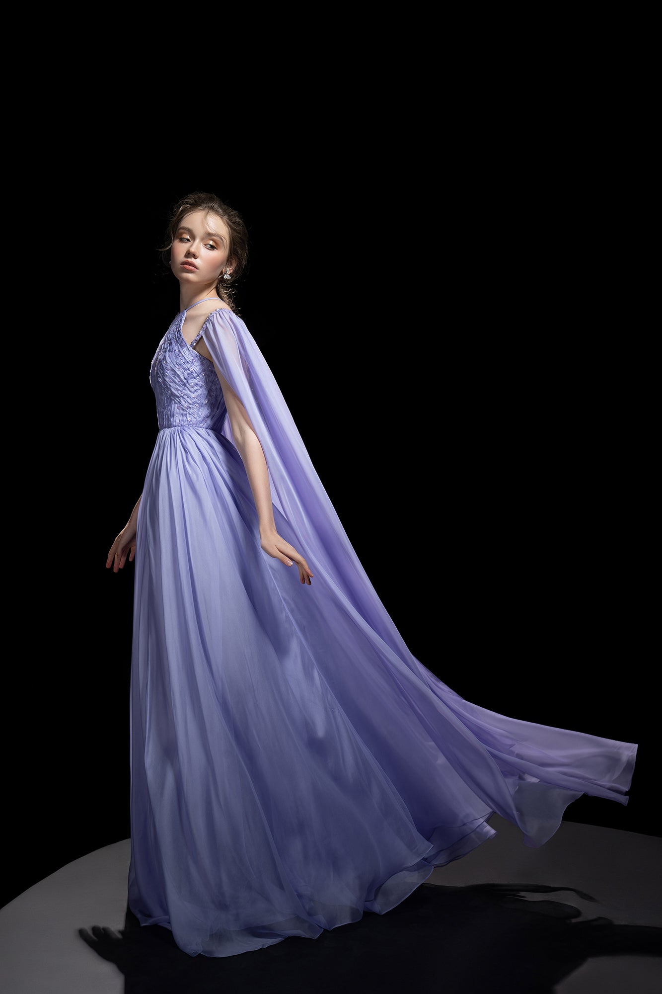 Dalia Silk Cut out dress